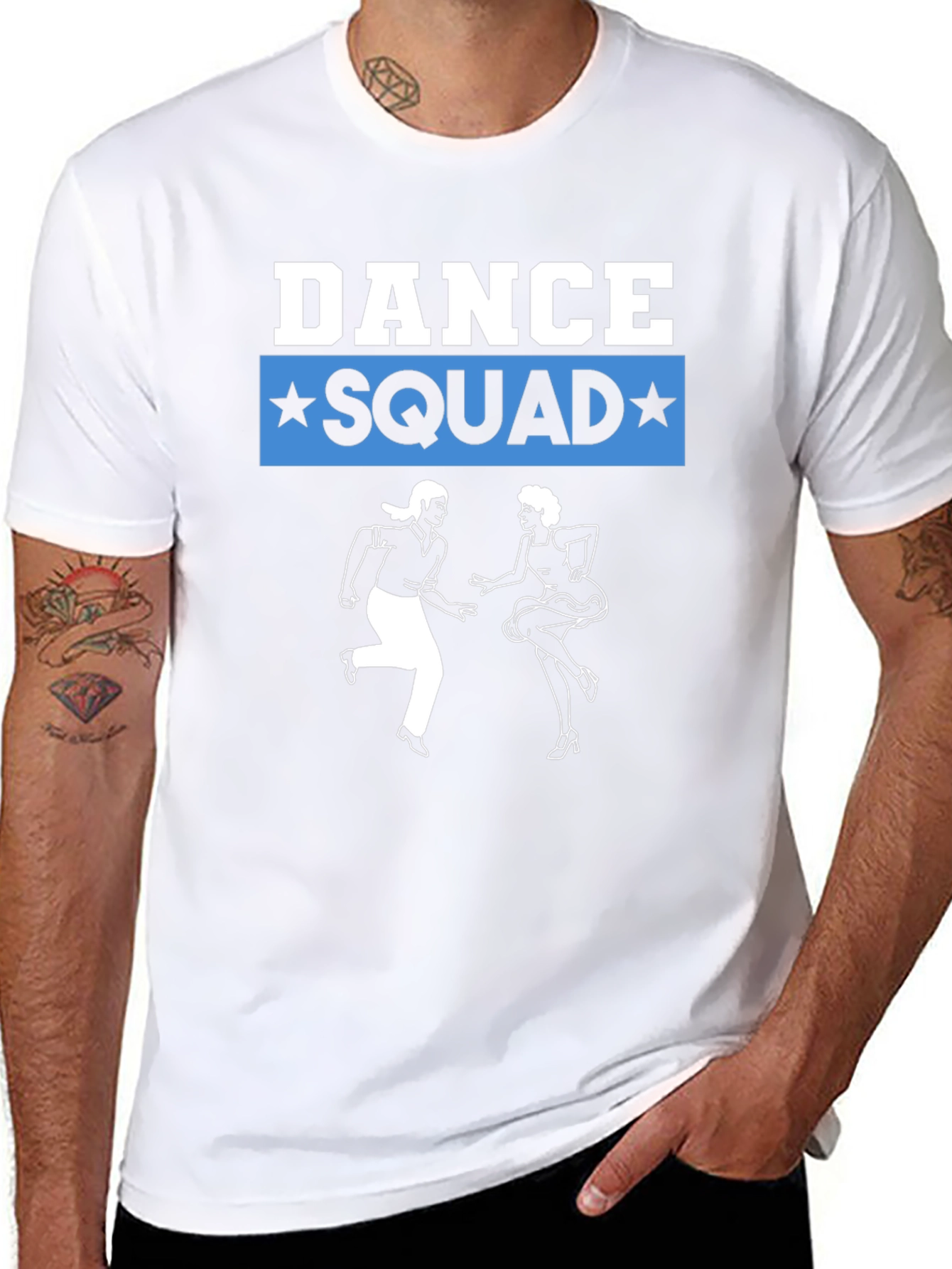 Dance Squad Graphic Tee - Black