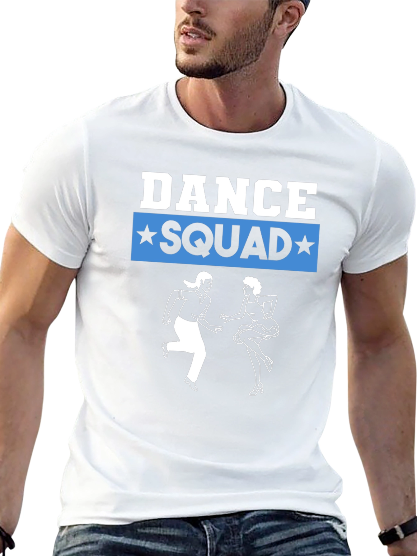 Dance Squad Graphic Tee - Black
