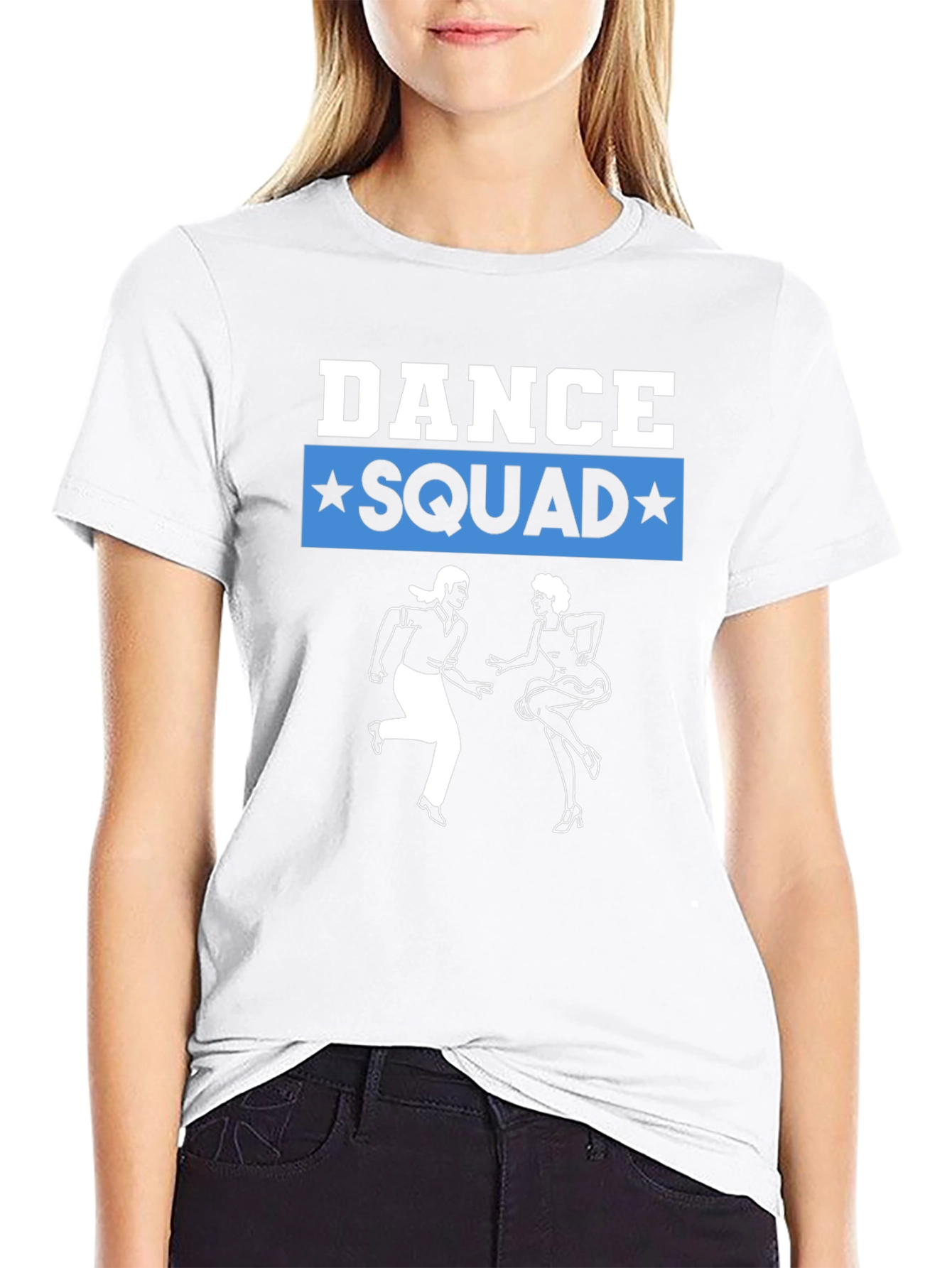 Dance Squad Graphic Tee - Black