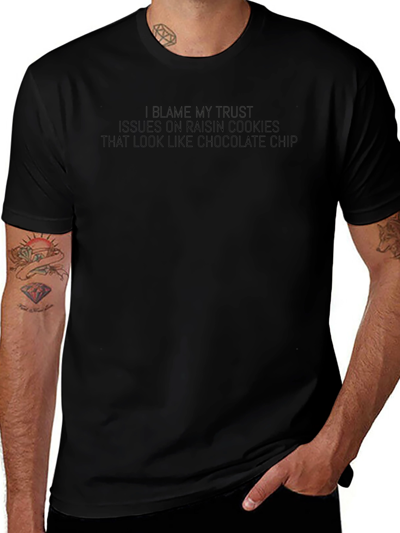 Raisin Cookie Issues Graphic T-Shirt