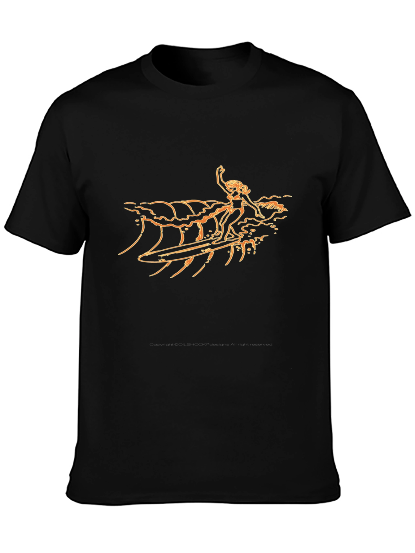 Surfer Girl Graphic T-Shirt