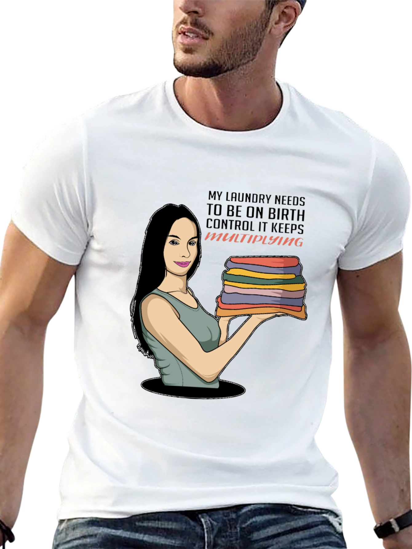 Laundry Humor T-Shirt