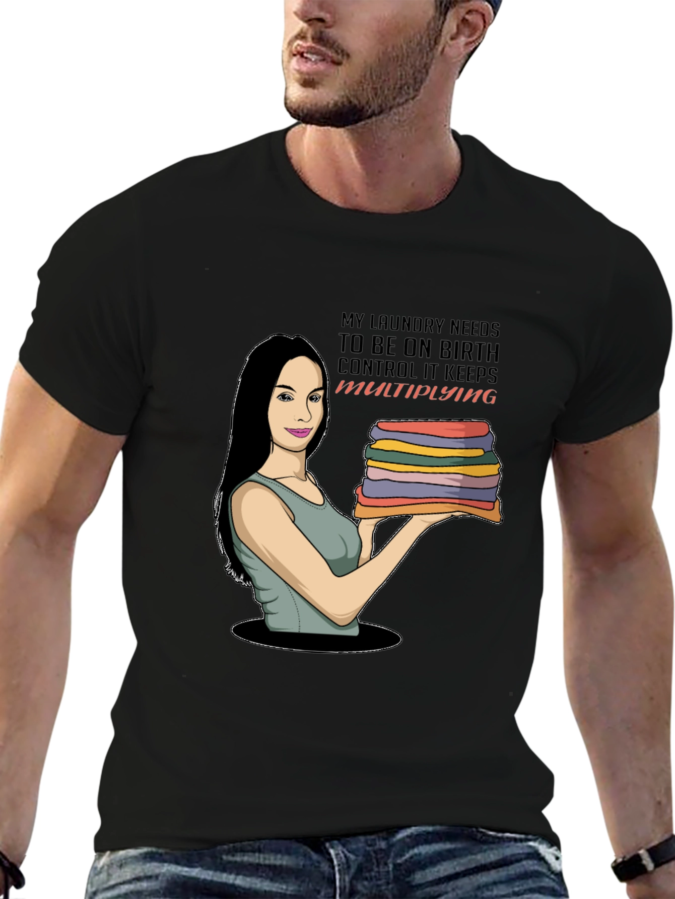Laundry Humor T-Shirt