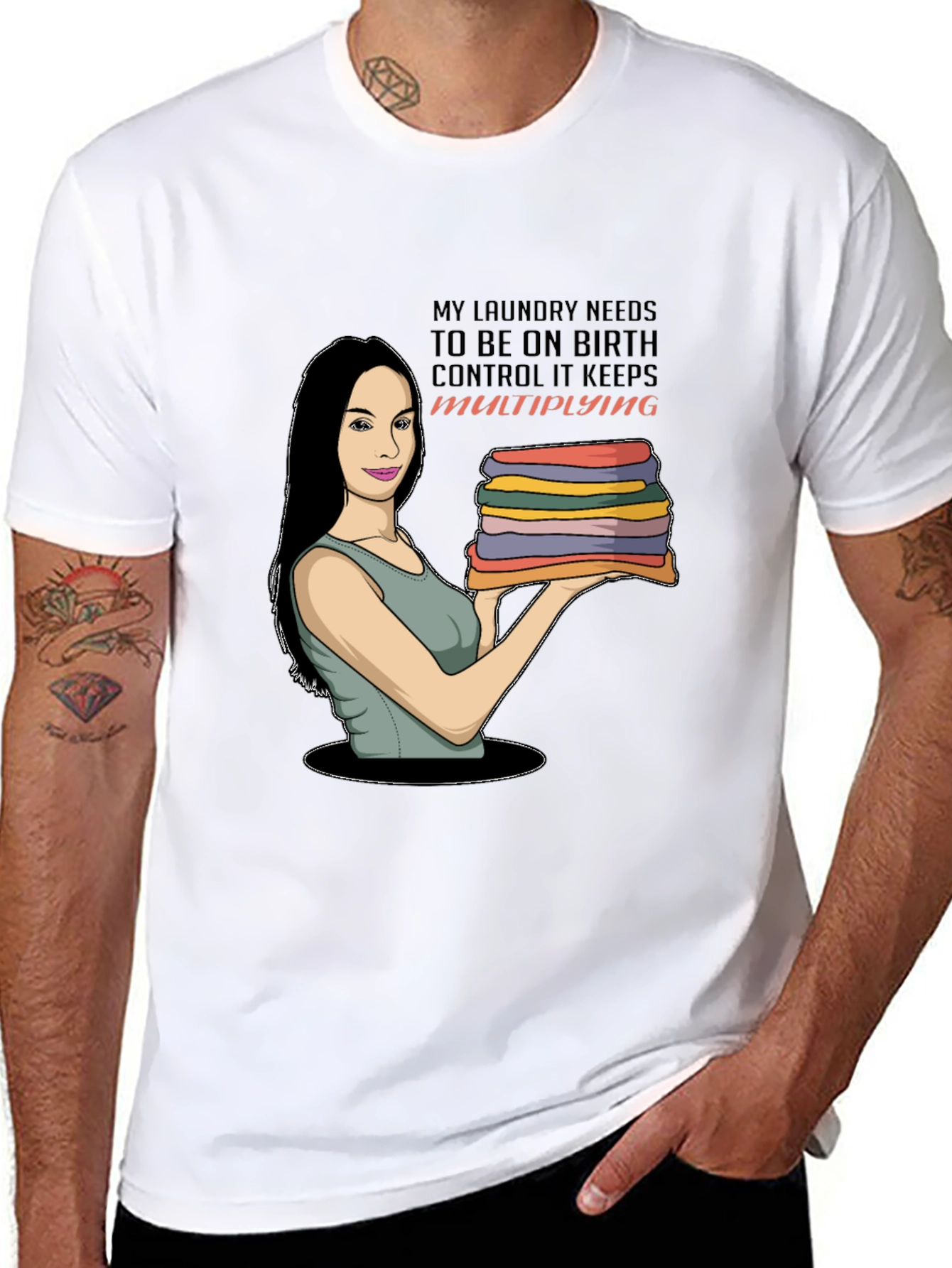 Laundry Humor T-Shirt