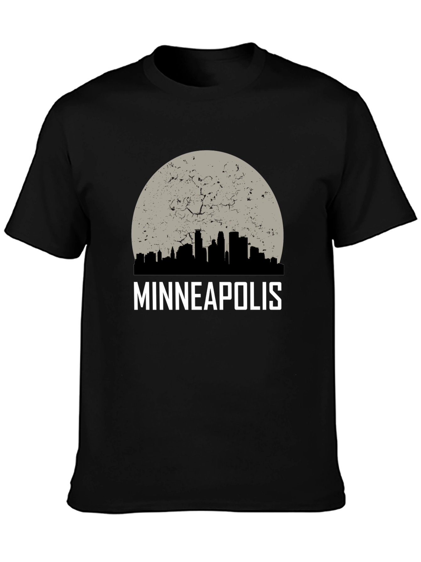 Minneapolis Skyline T-Shirt - Cityscape Graphic Tee