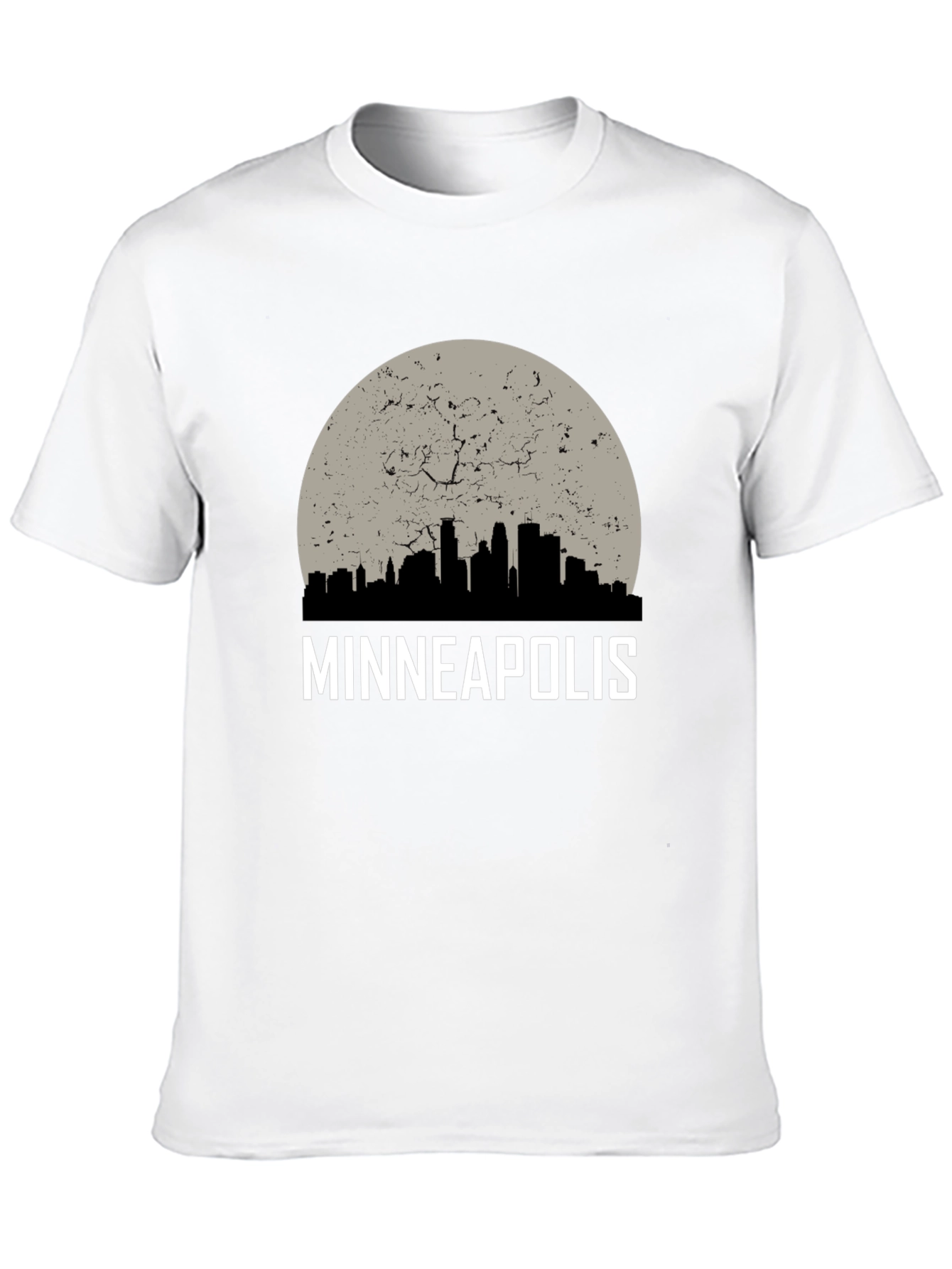 Minneapolis Skyline T-Shirt - Cityscape Graphic Tee