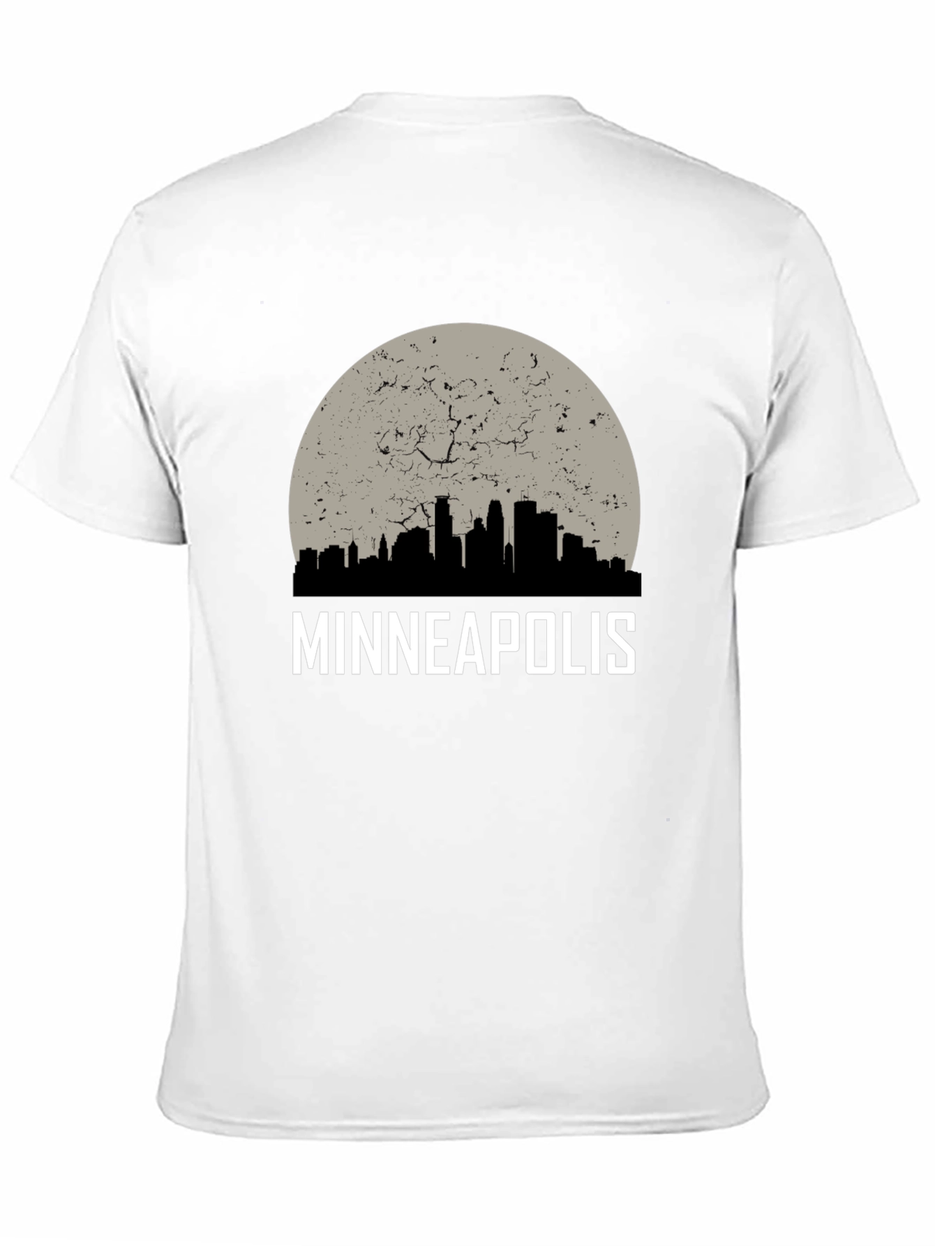 Minneapolis Skyline T-Shirt - Cityscape Graphic Tee
