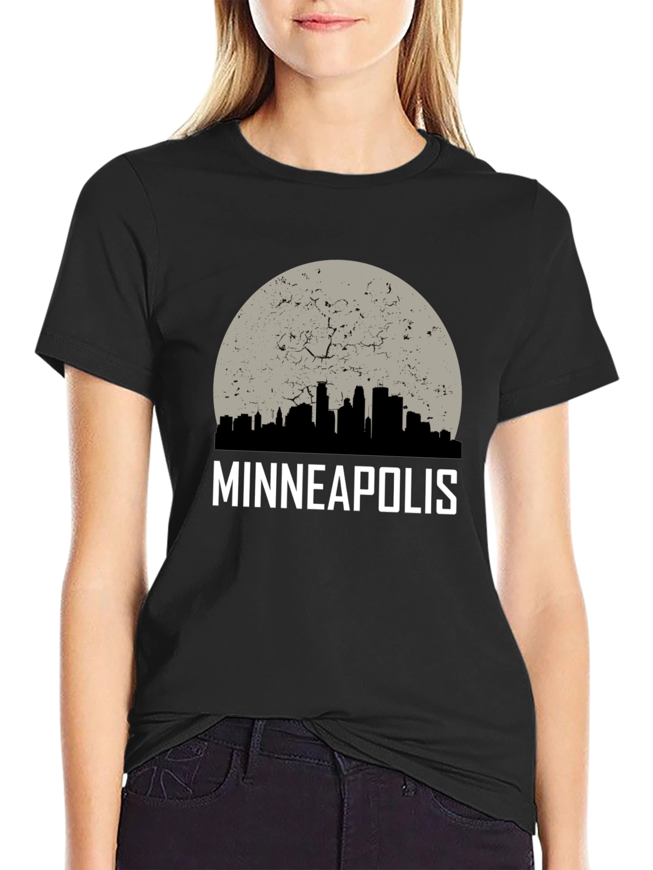 Minneapolis Skyline T-Shirt - Cityscape Graphic Tee
