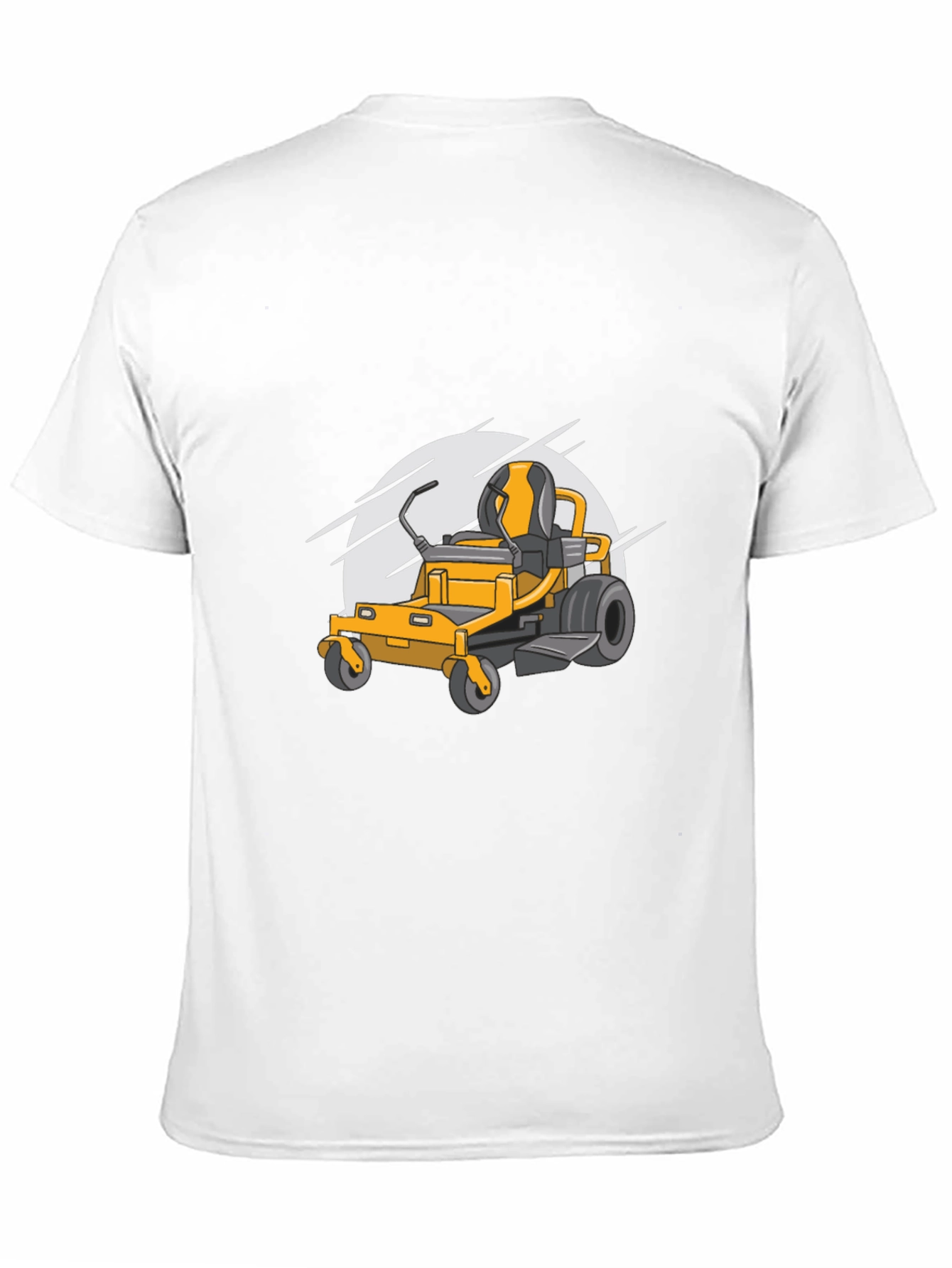 Ride-On Mower Graphic Tee - Black