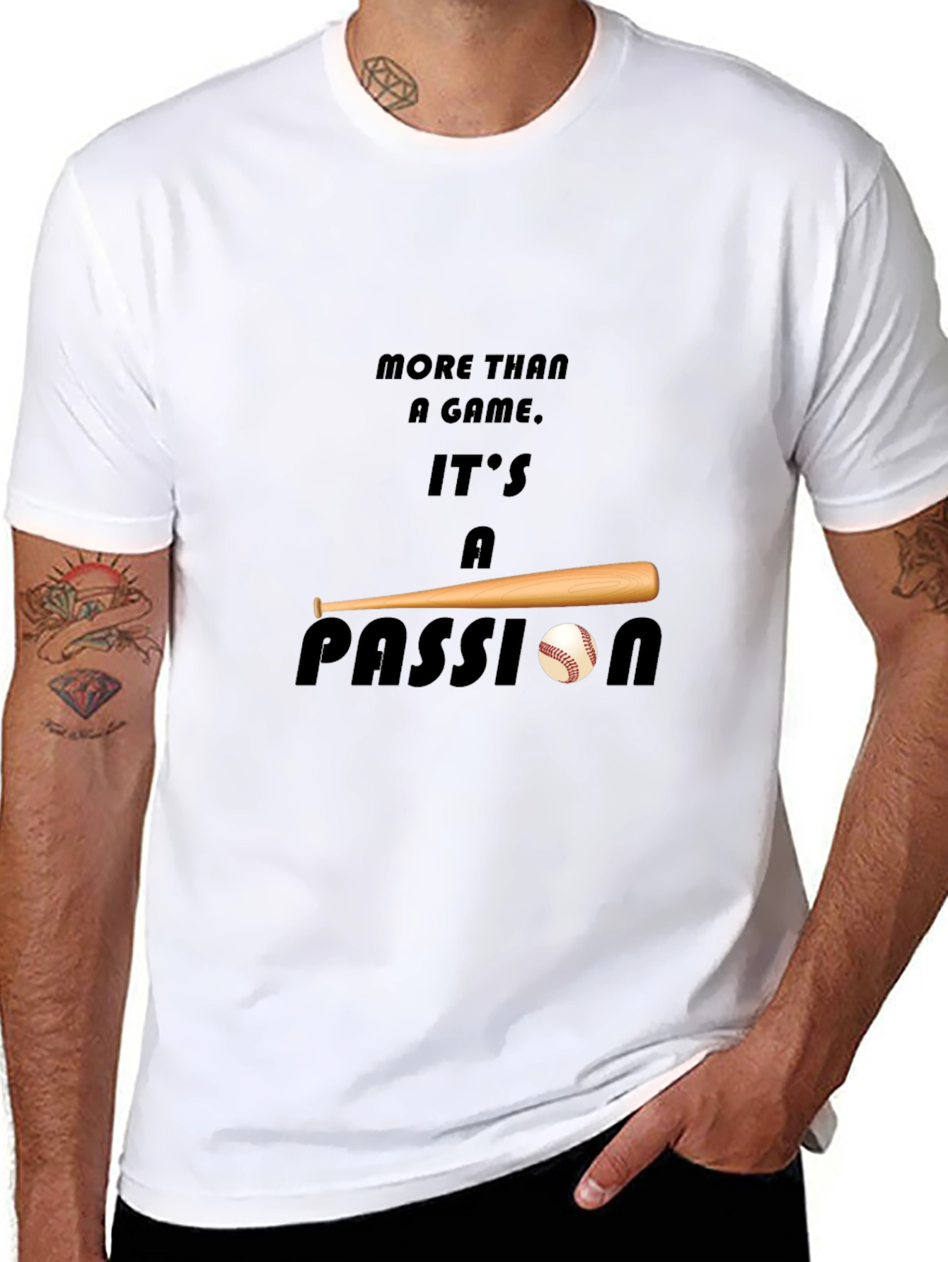Baseball Passion T-Shirt - Game Day Apparel