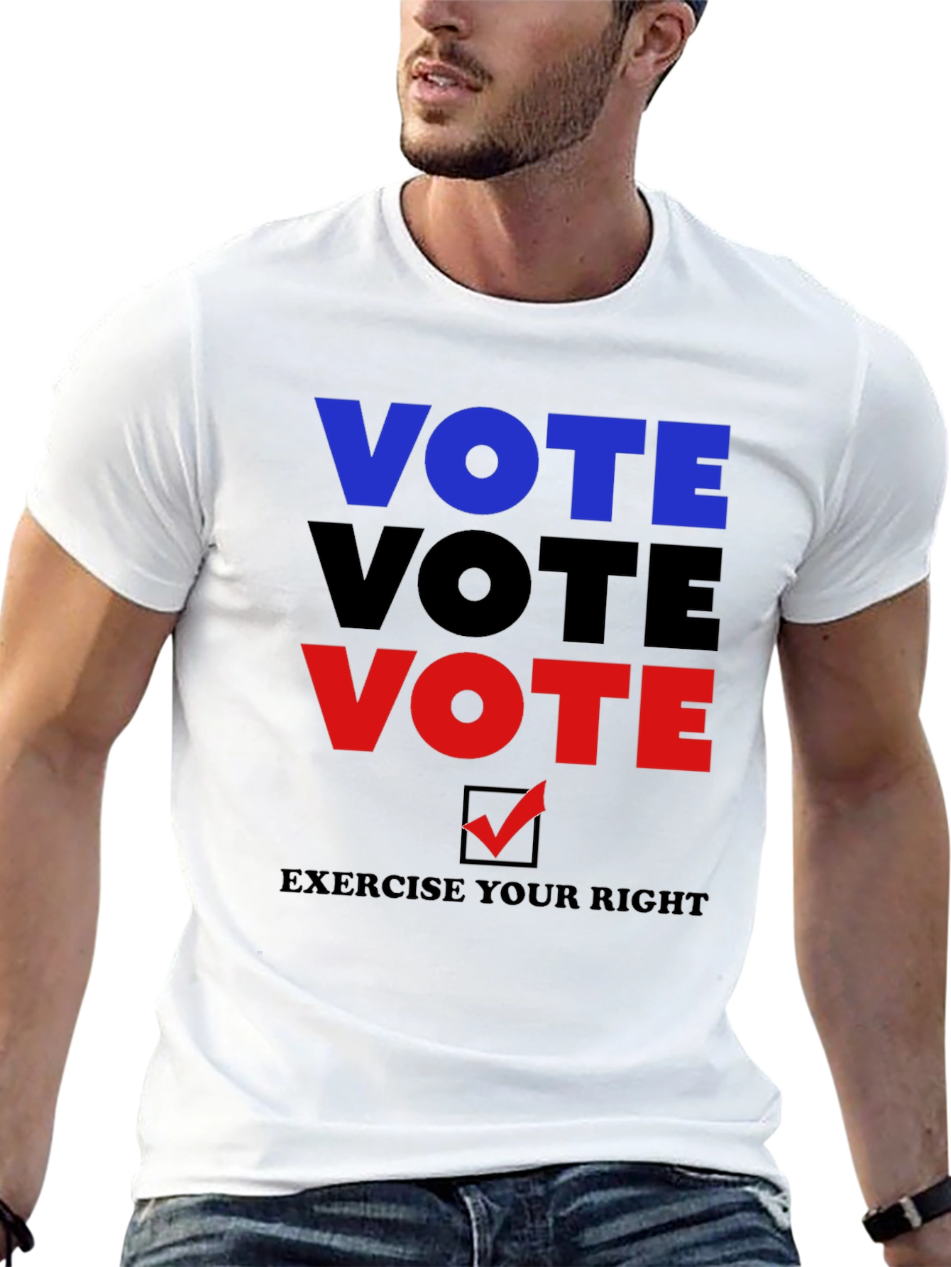 Vote Graphic Tee - Exercise Your Right!