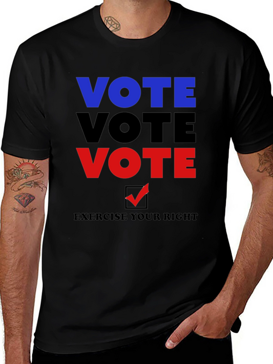 Vote Graphic Tee - Exercise Your Right!
