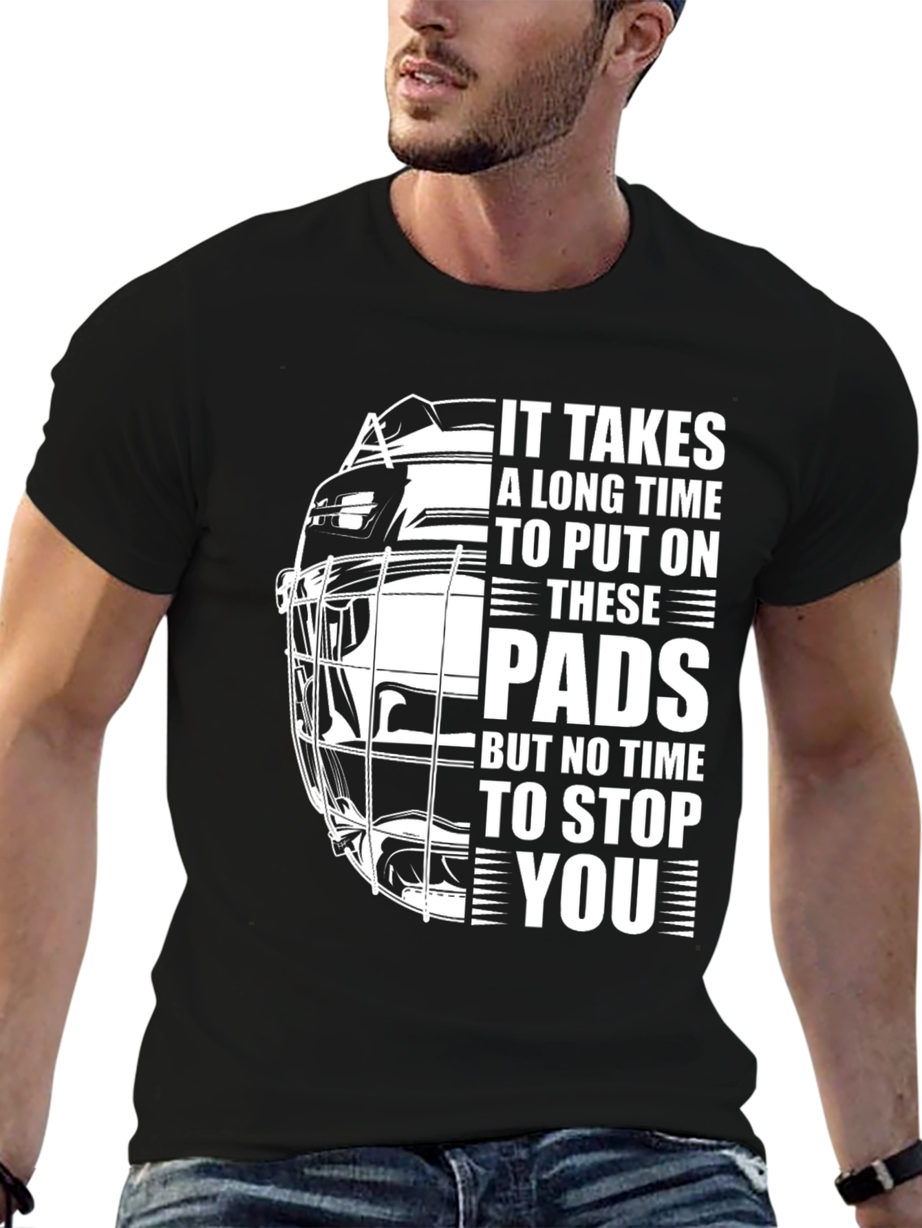 Hockey Pads Graphic T-Shirt