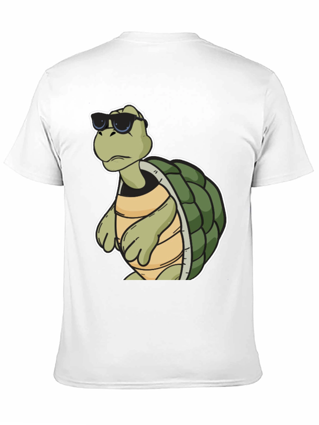 Cool Turtle Graphic Tee - Black T-Shirt