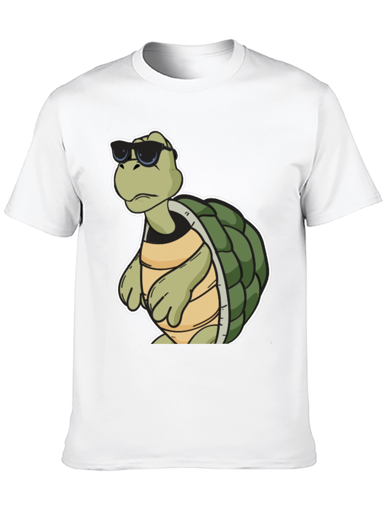 Cool Turtle Graphic Tee - Black T-Shirt