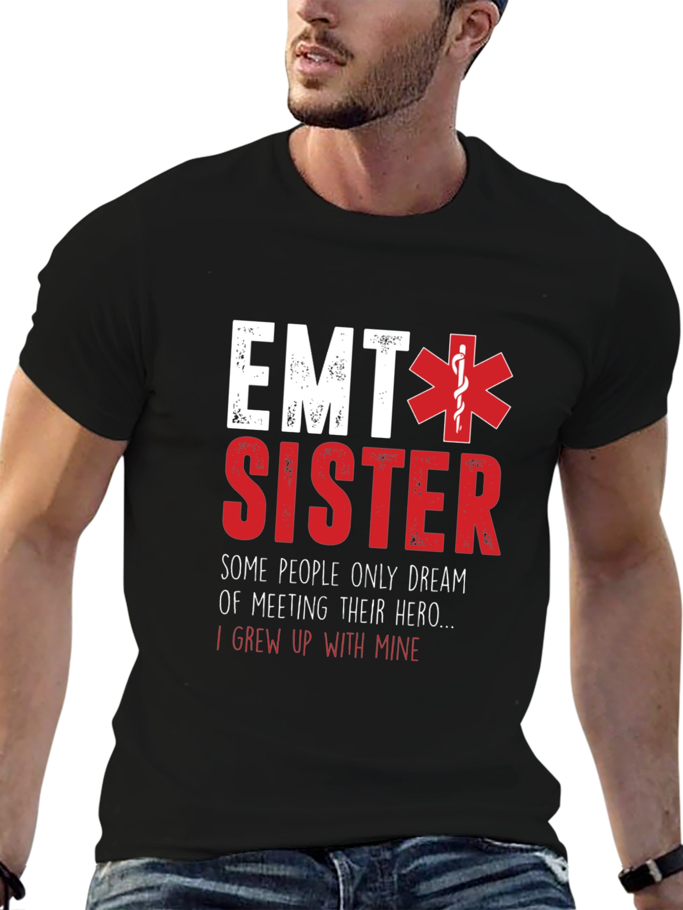 EMT Sister T-Shirt - Hero Family Tee