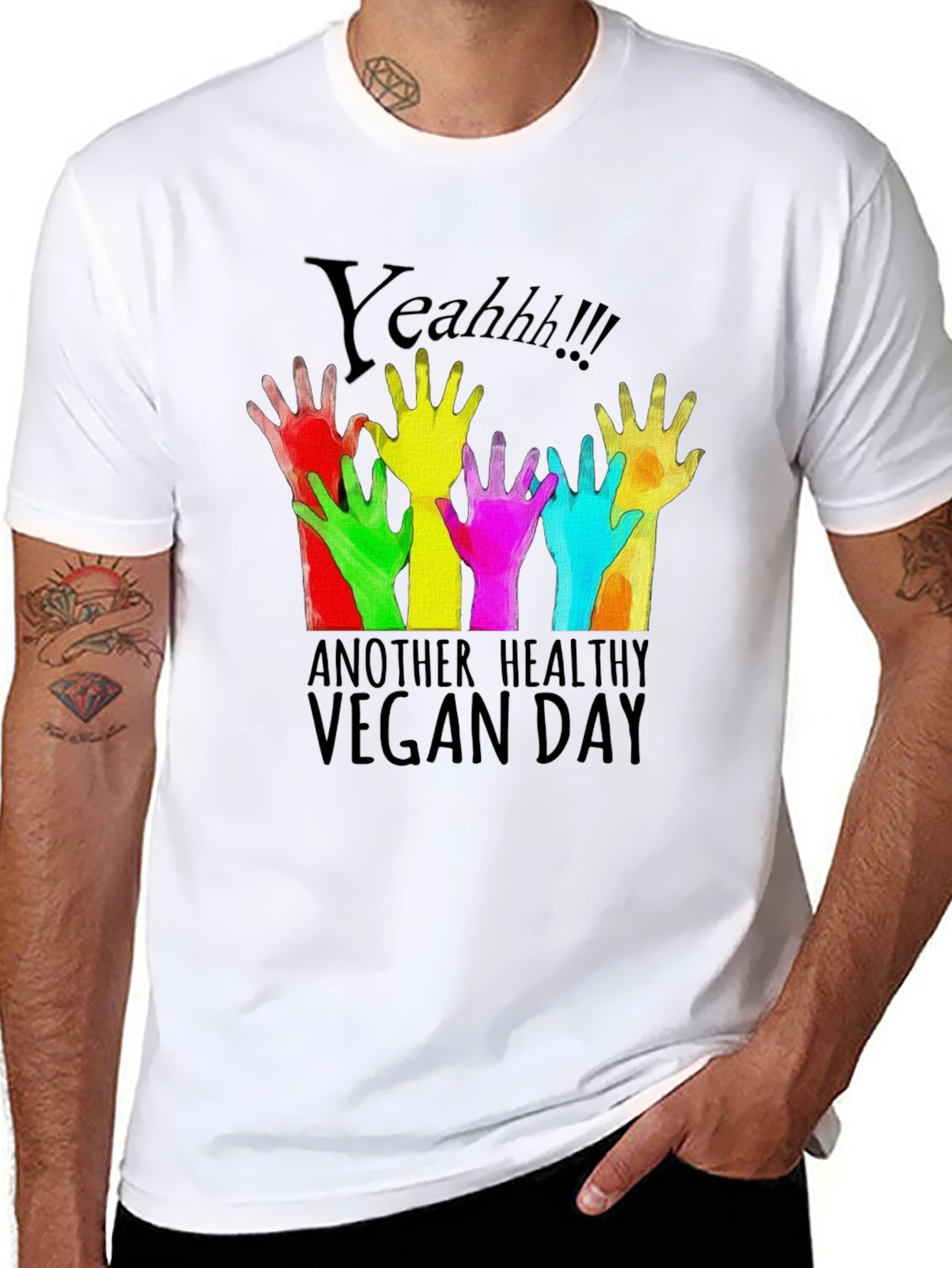 Vegan Yeah T-Shirt - Healthy Lifestyle Apparel