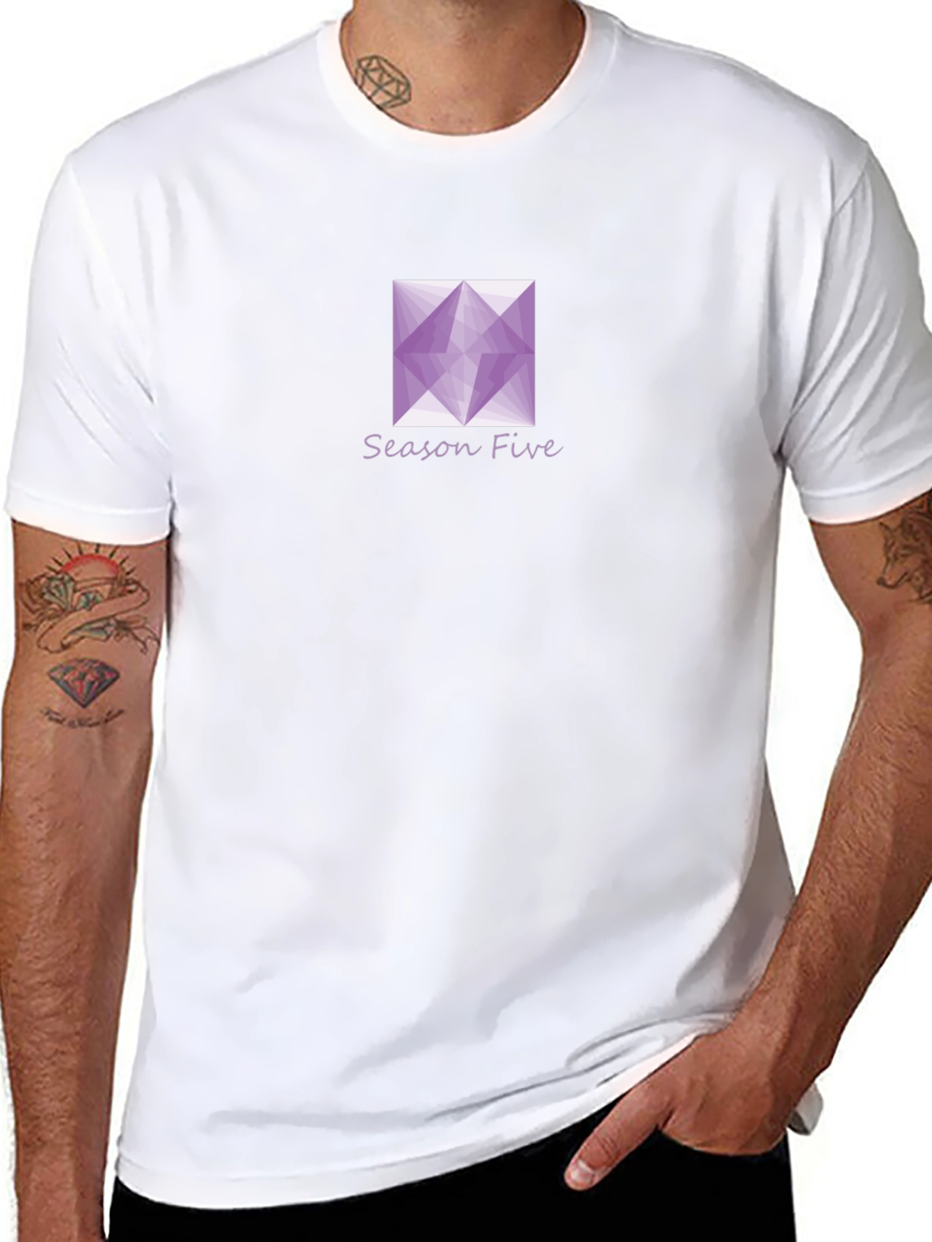 Season Five Graphic Tee - Black