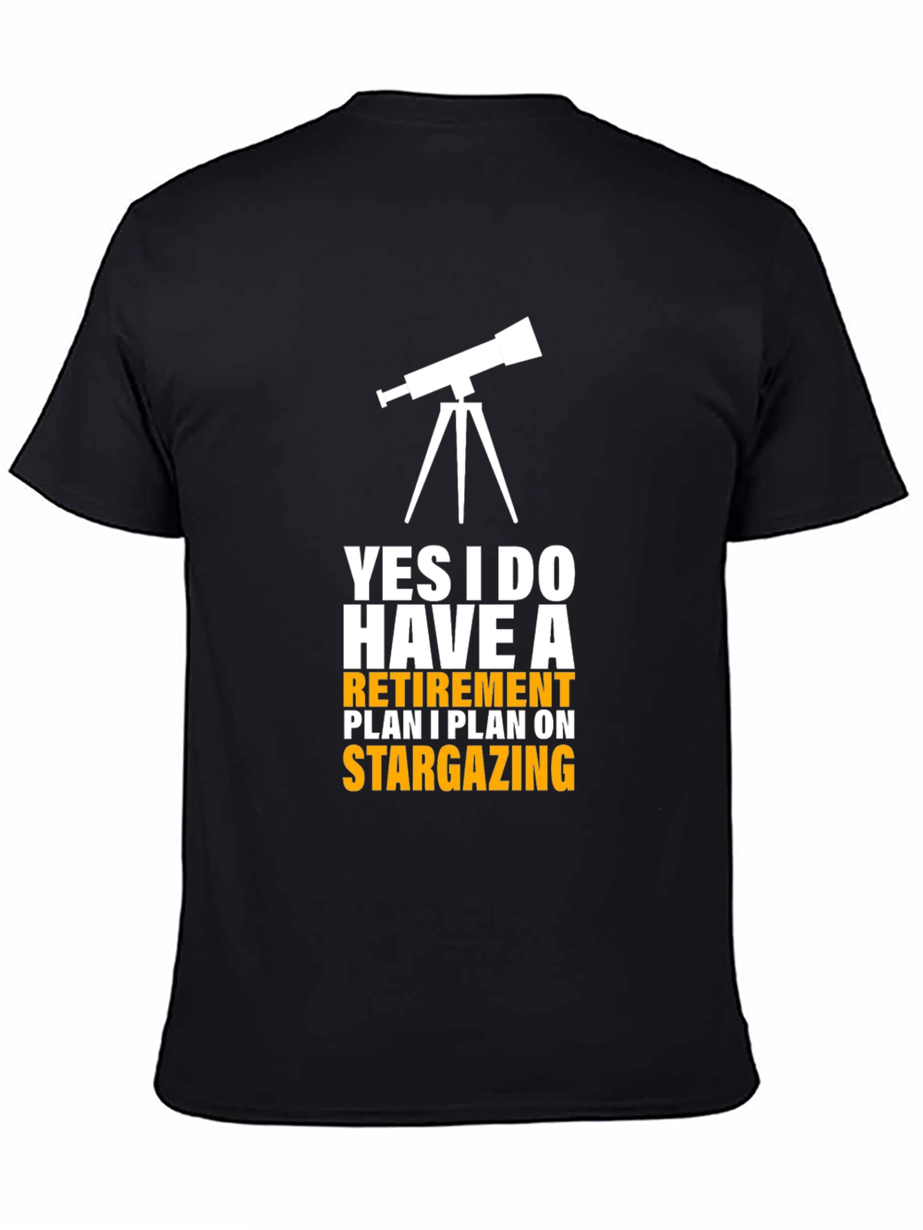 Stargazing Retirement Plan T-Shirt