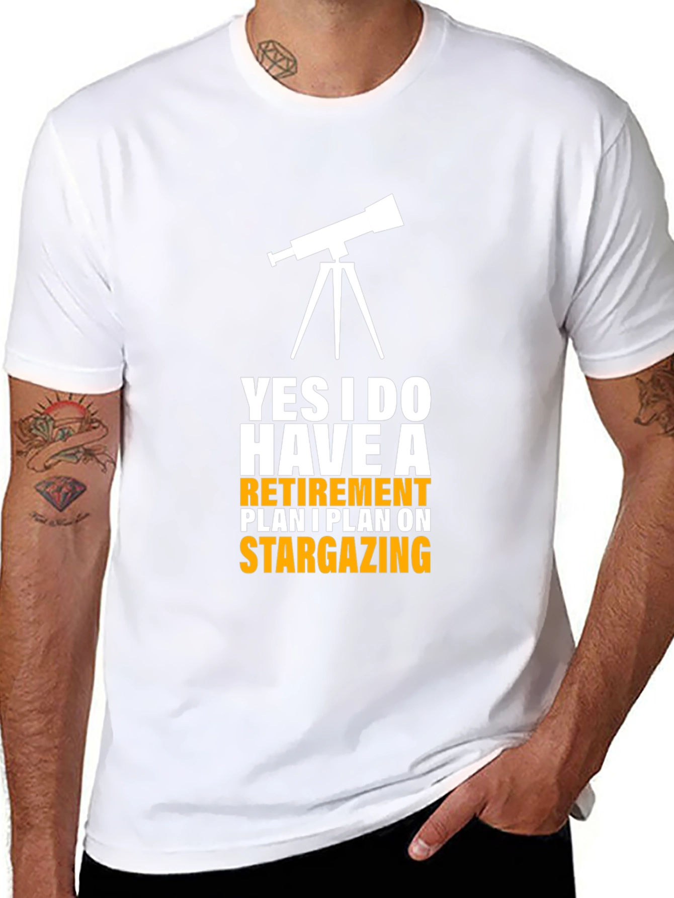 Stargazing Retirement Plan T-Shirt