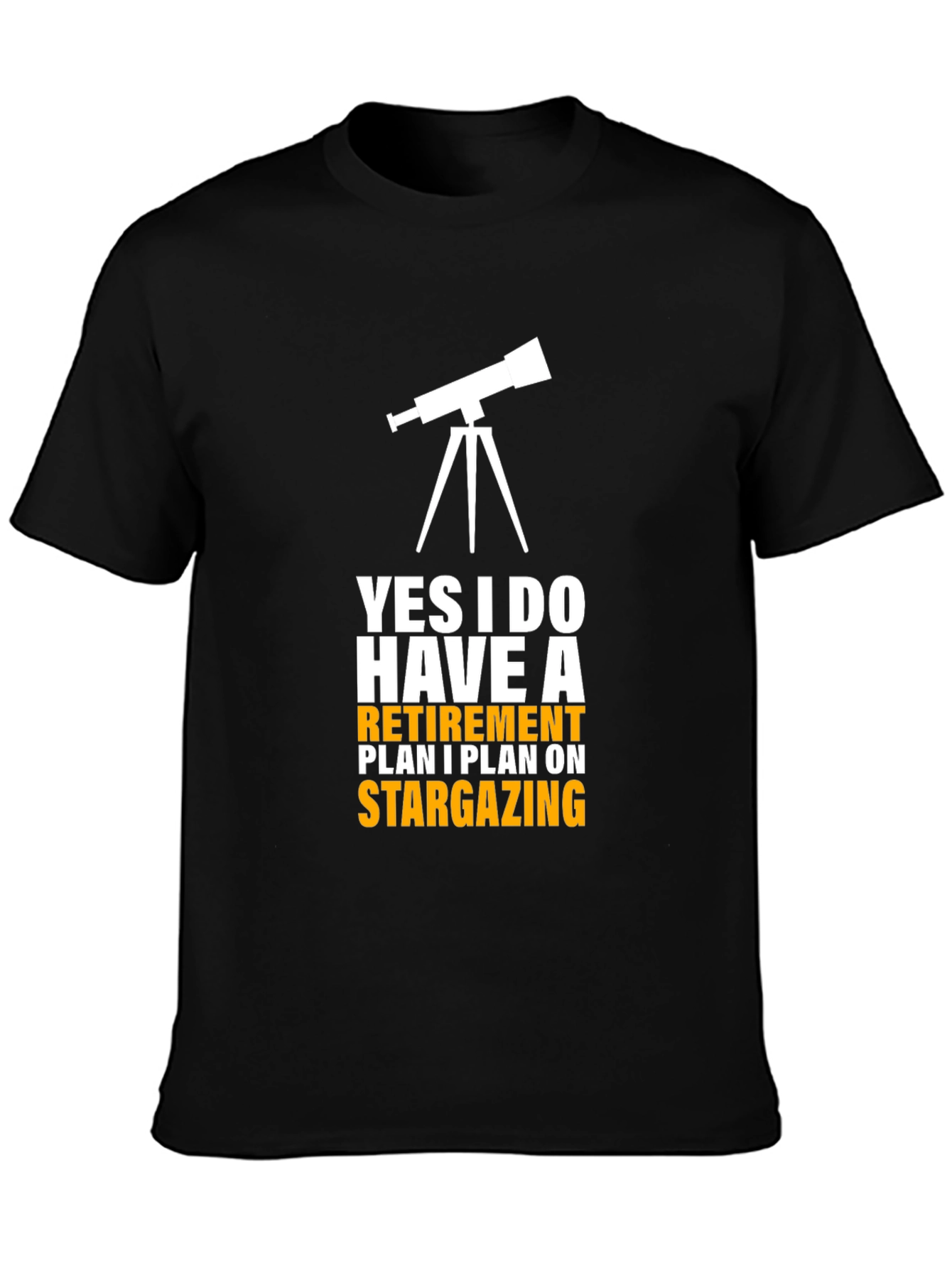 Stargazing Retirement Plan T-Shirt