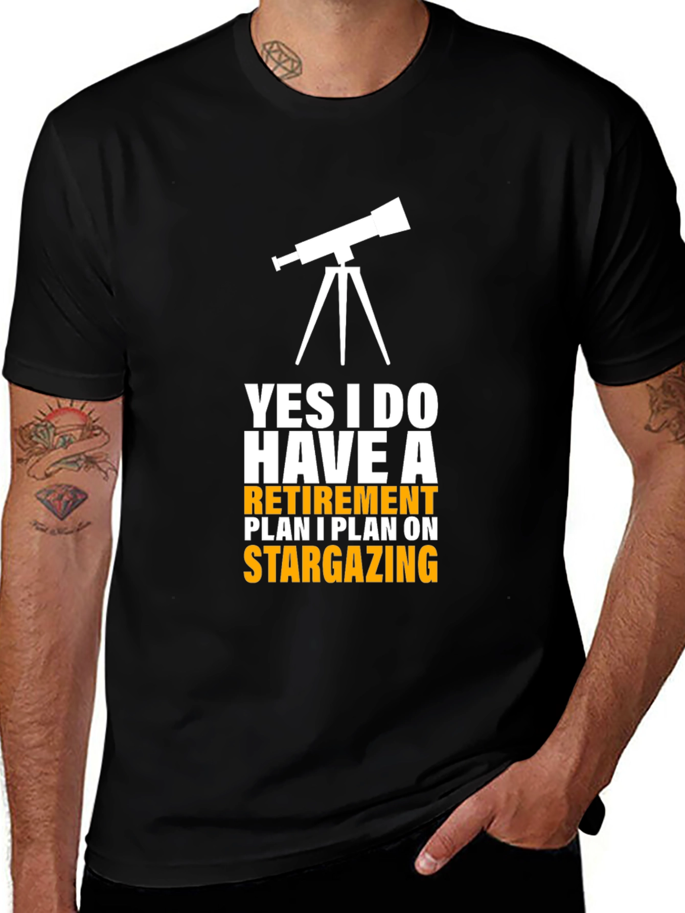 Stargazing Retirement Plan T-Shirt