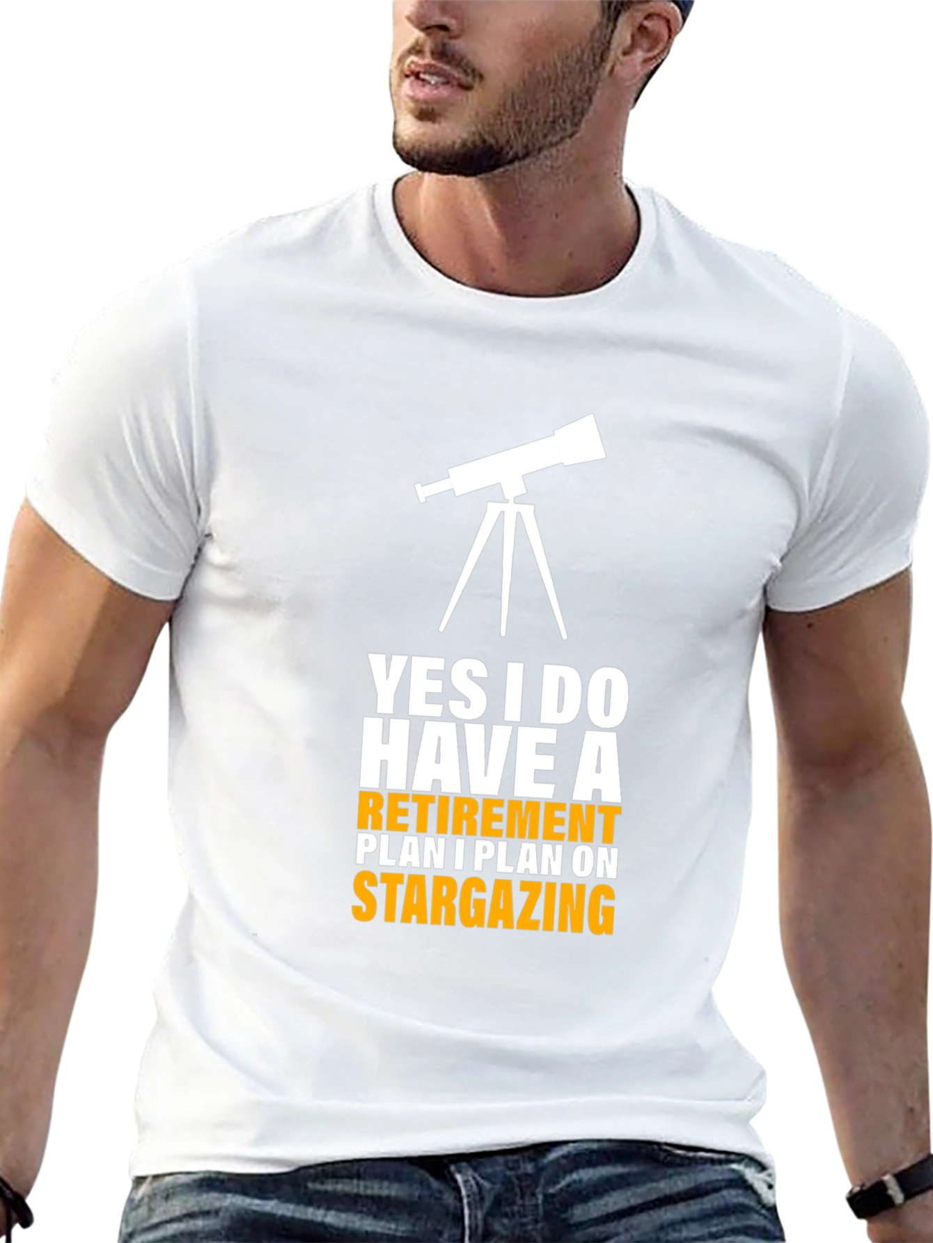 Stargazing Retirement Plan T-Shirt