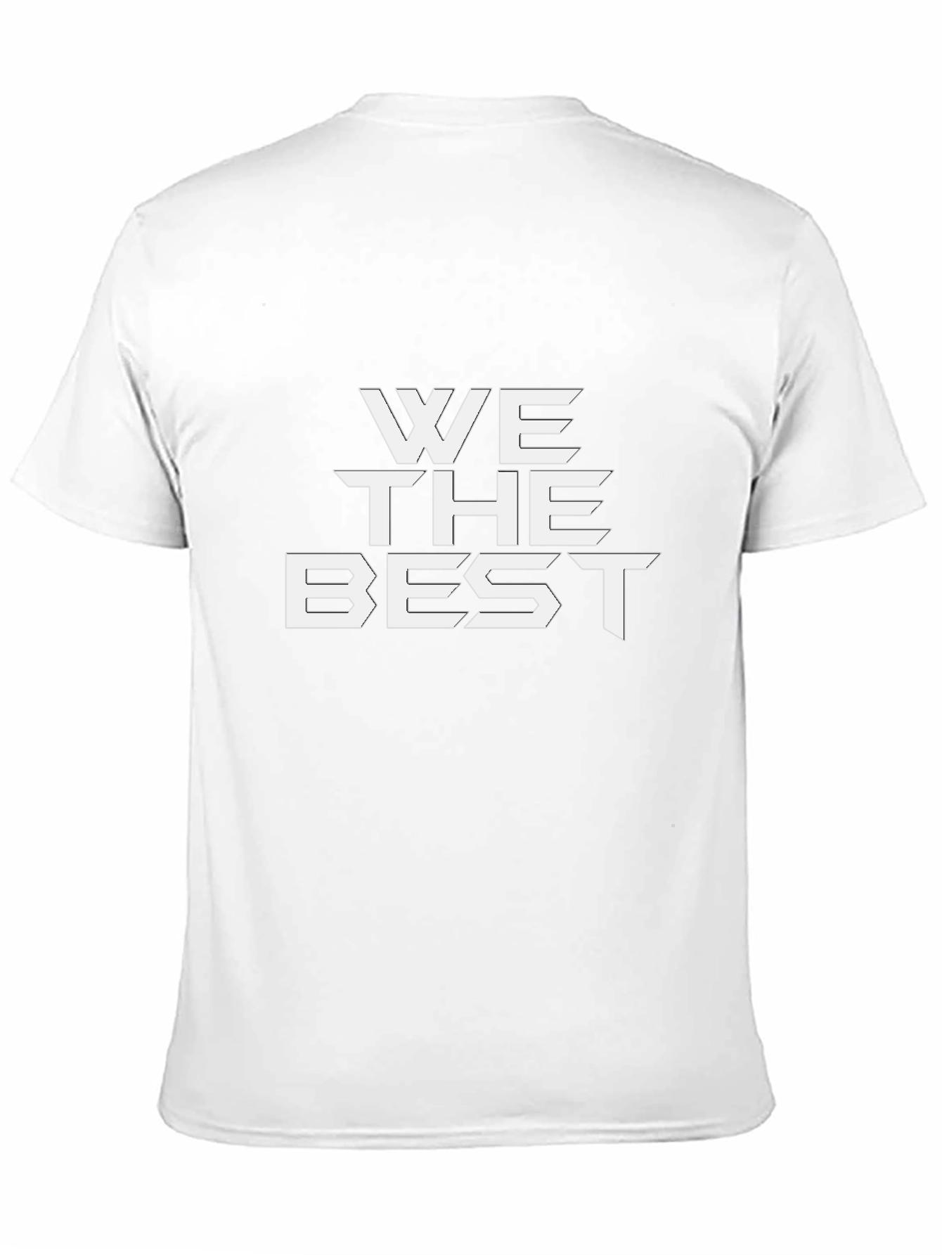 We The Best Graphic Tee - Stylish Black T-Shirt