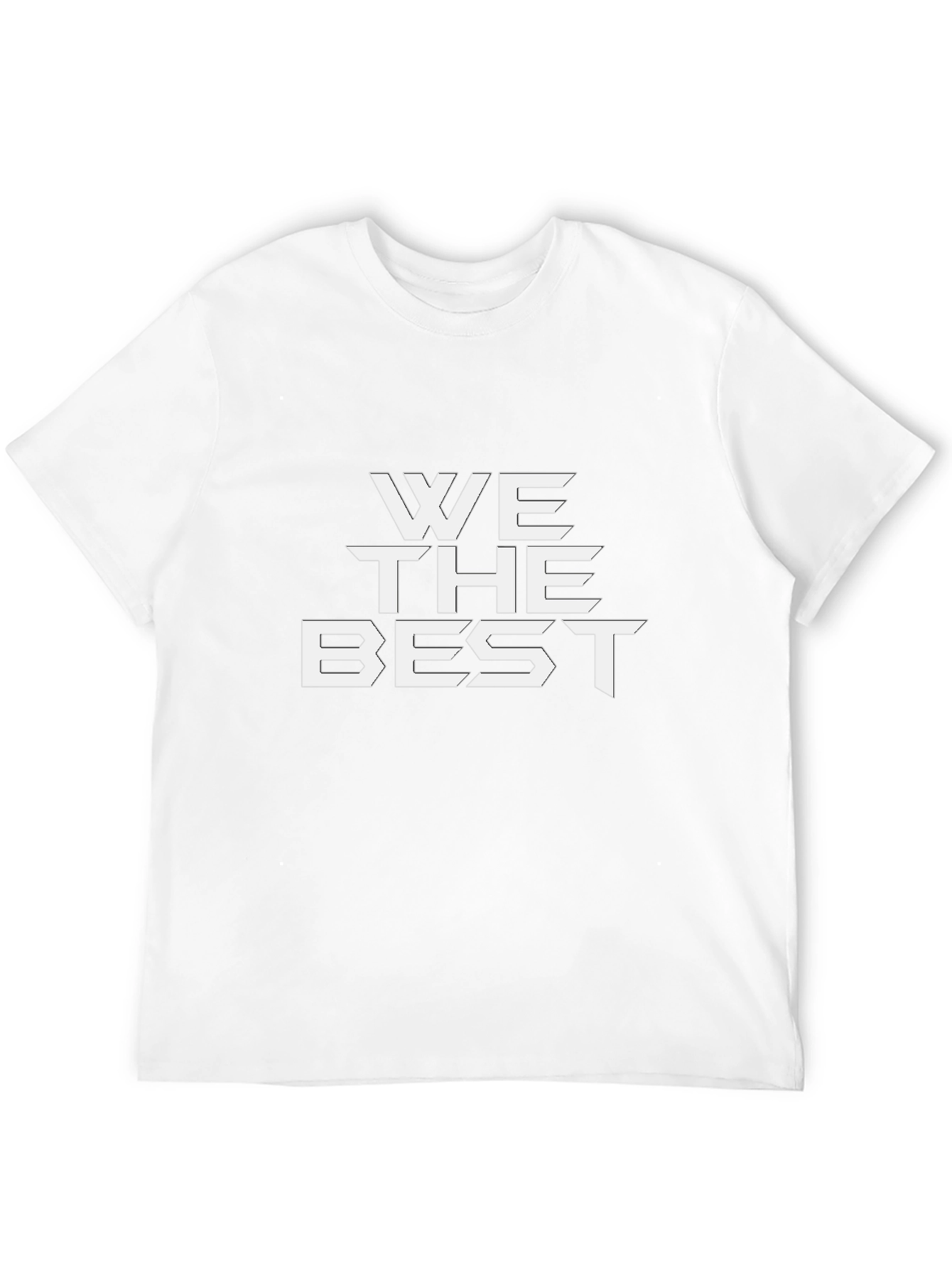 We The Best Graphic Tee - Stylish Black T-Shirt