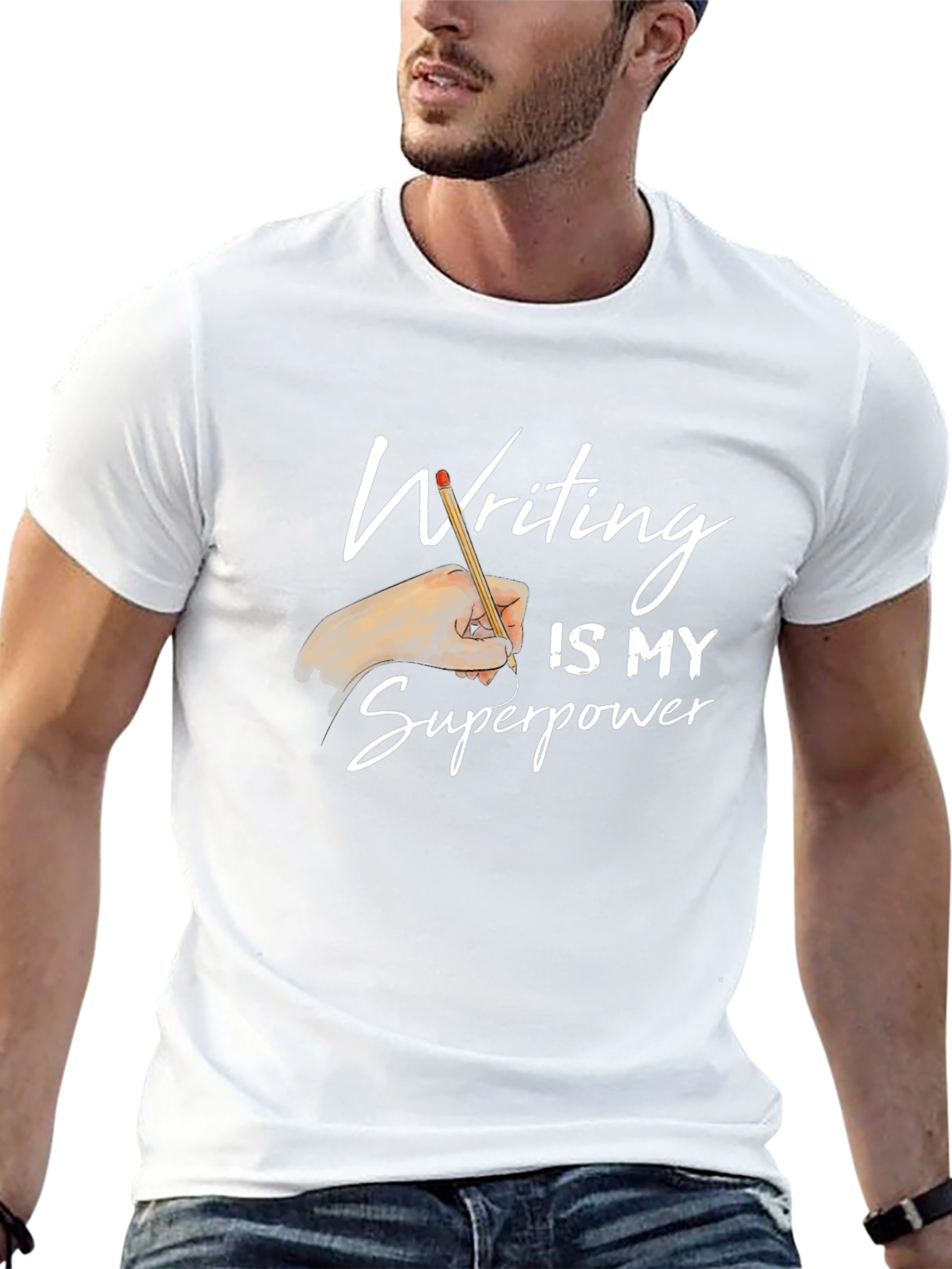 Writing Is My Superpower T-Shirt