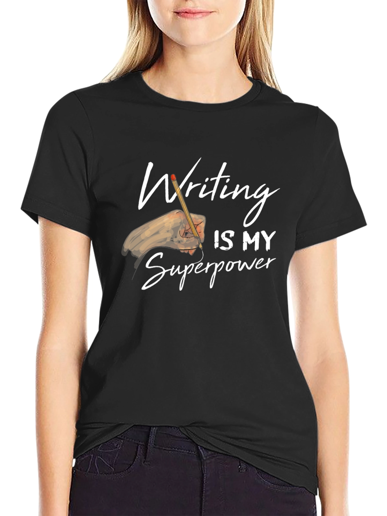 Writing Is My Superpower T-Shirt