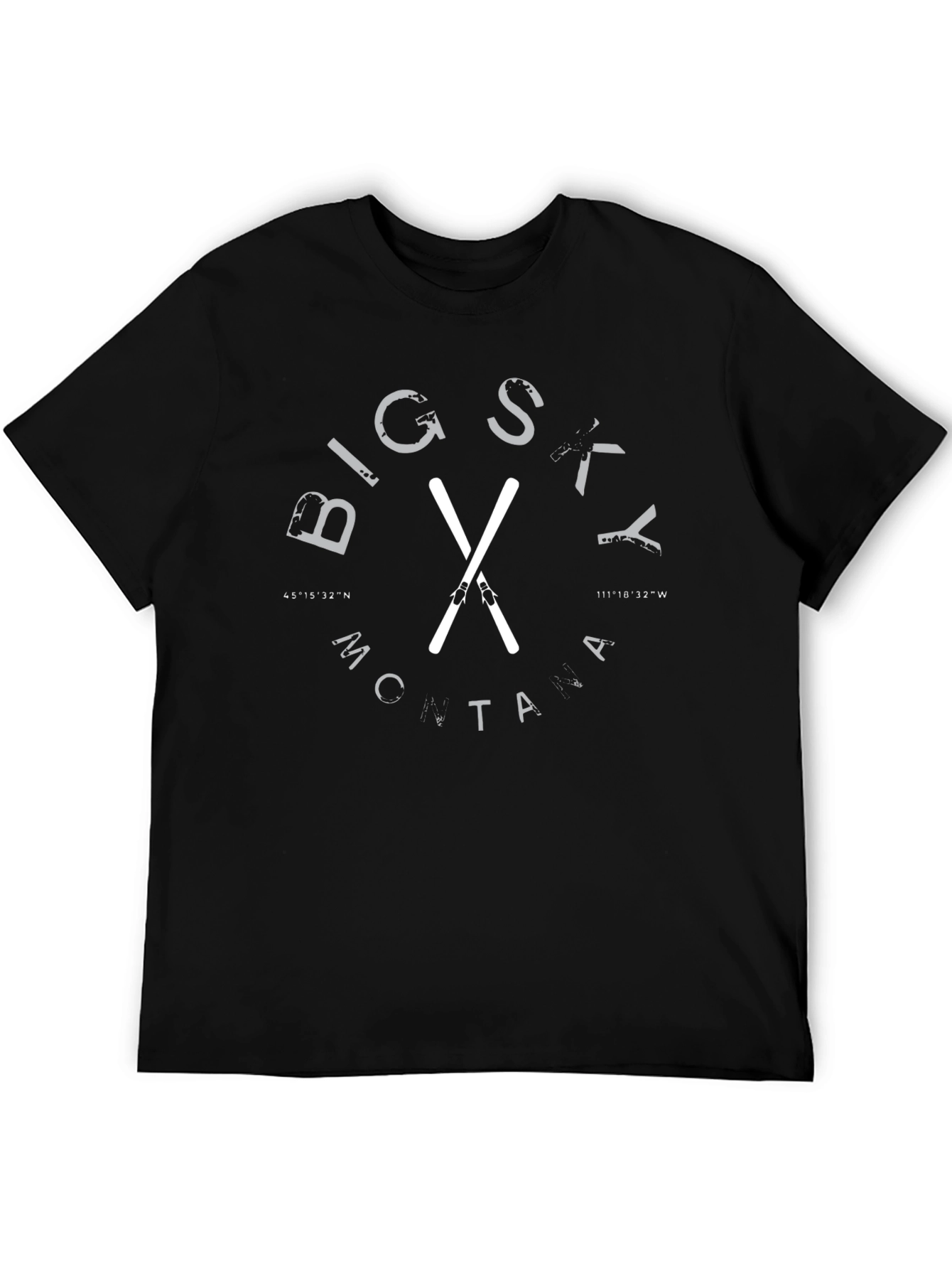 Big Sky Montana Graphic Tee - Black