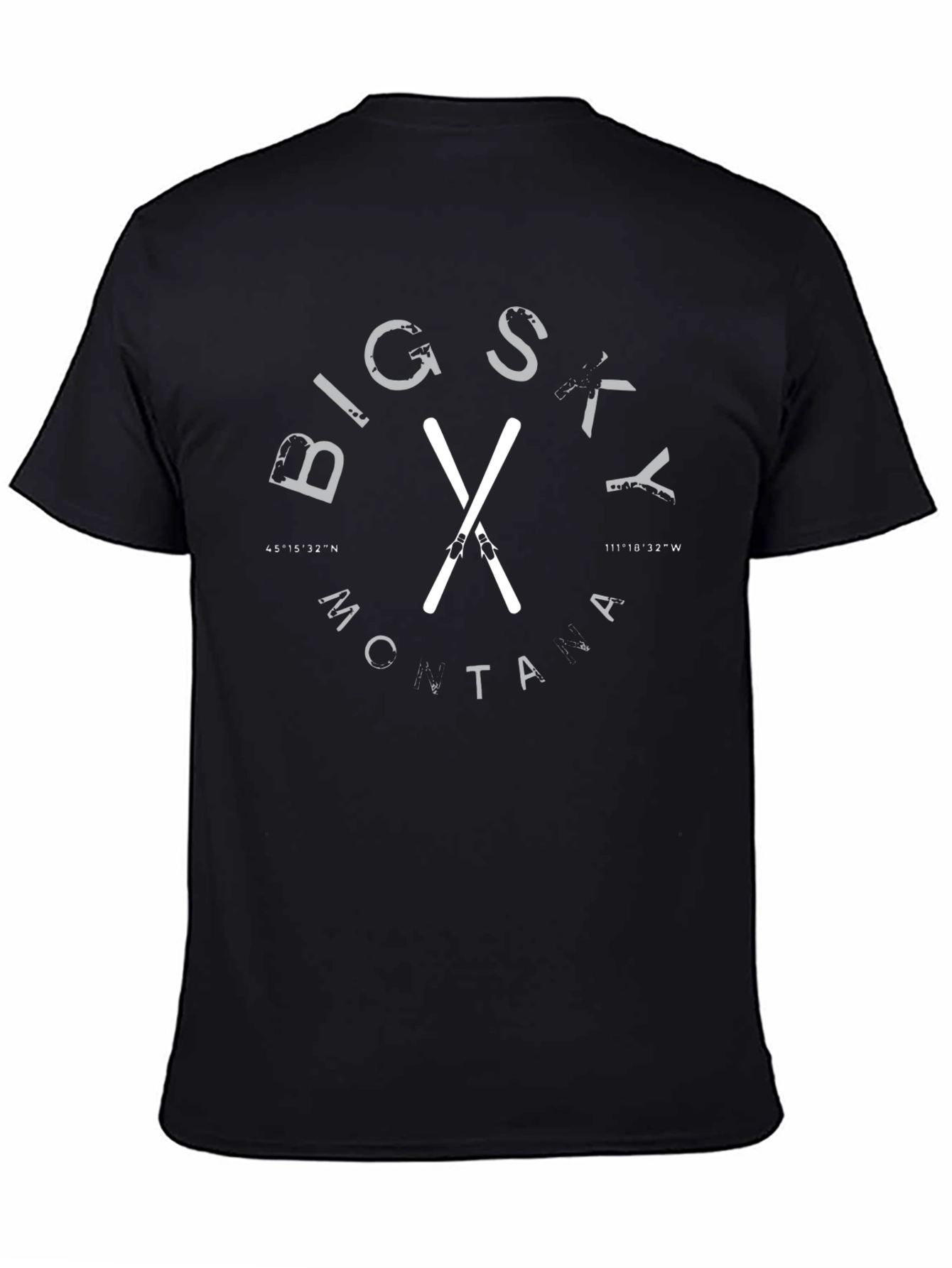 Big Sky Montana Graphic Tee - Black