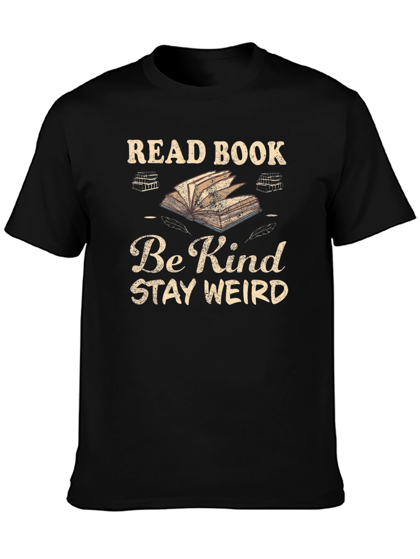 Read Book Be Kind Stay Weird T-Shirt