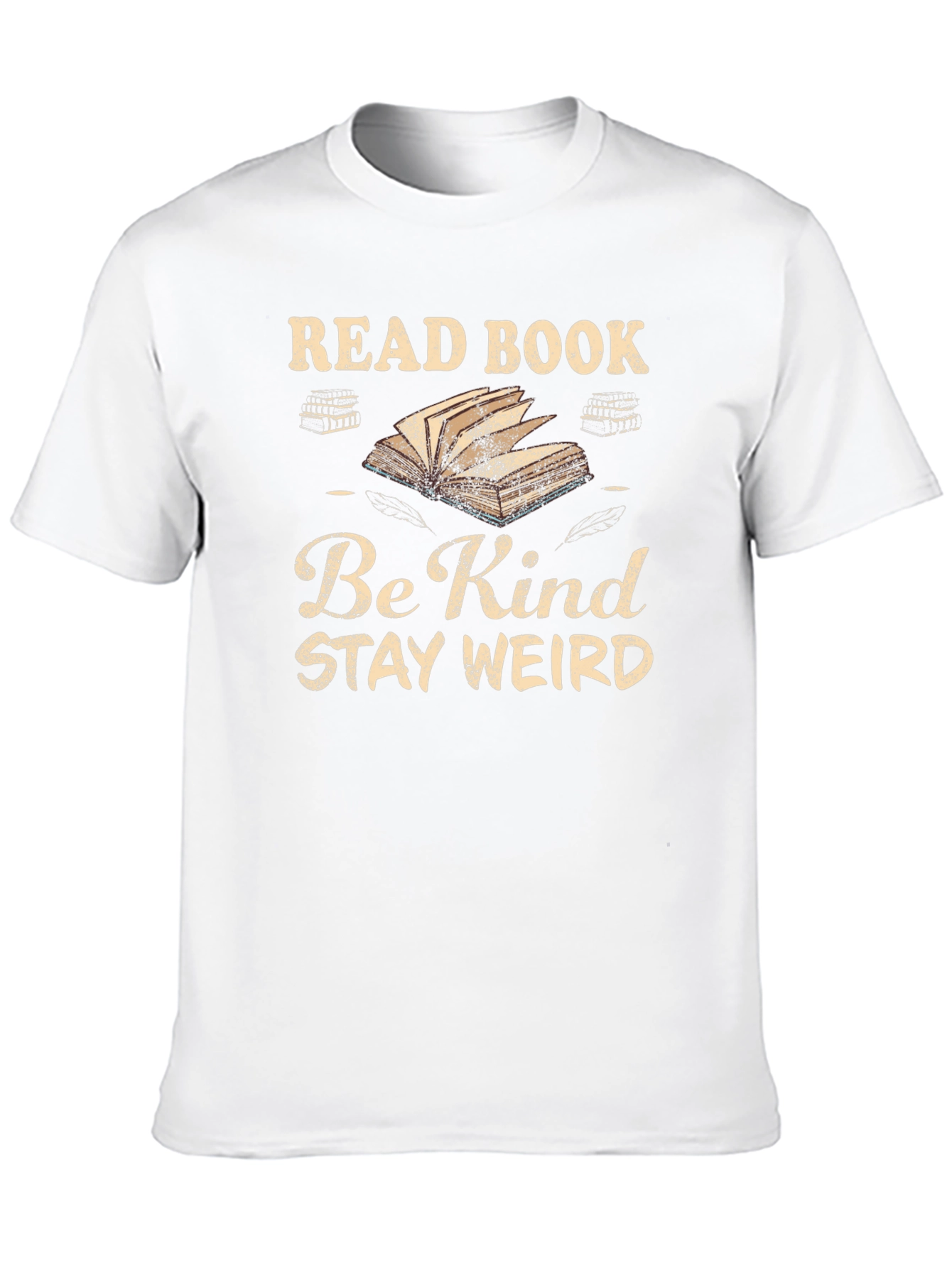 Read Book Be Kind Stay Weird T-Shirt