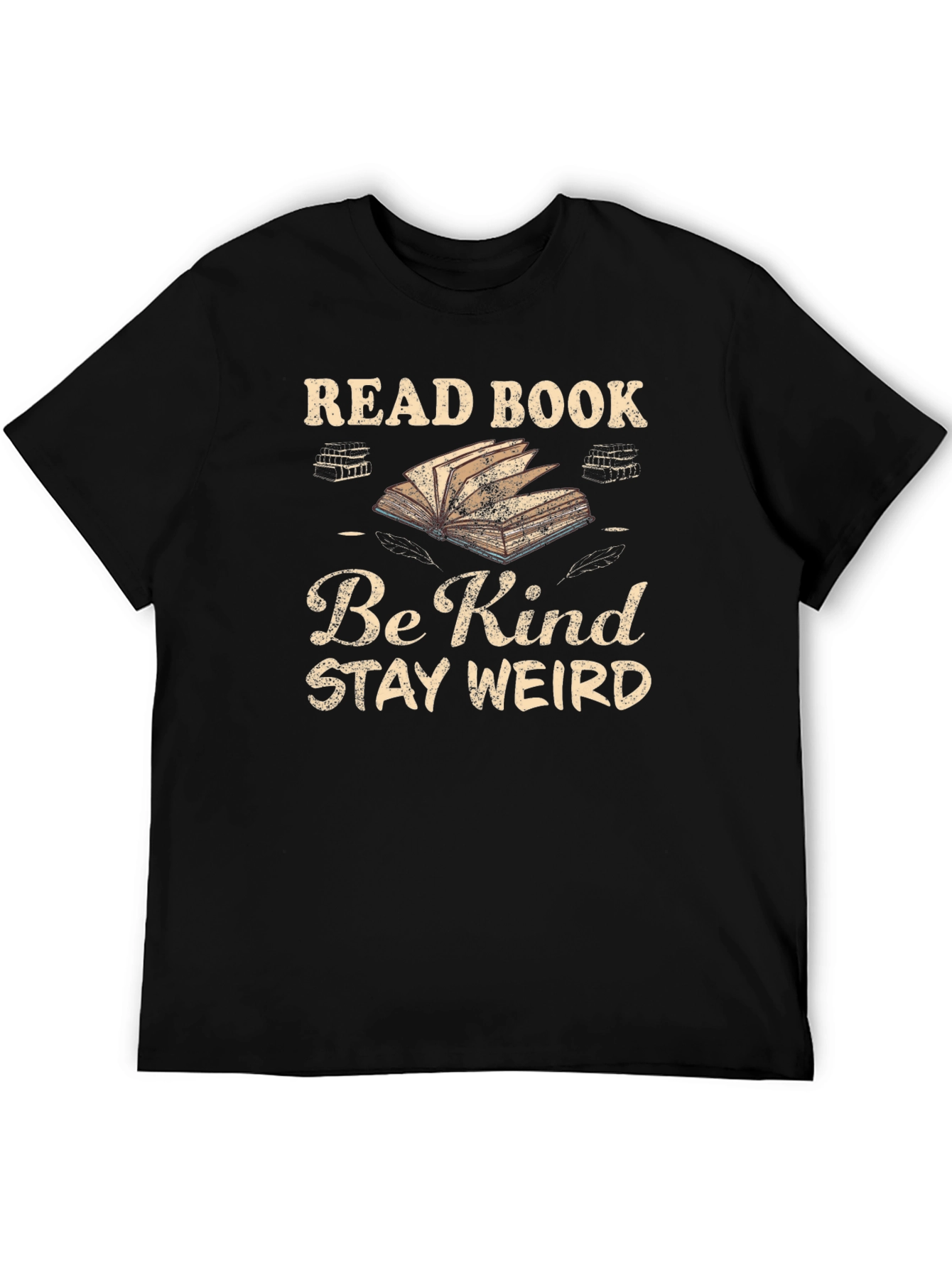 Read Book Be Kind Stay Weird T-Shirt