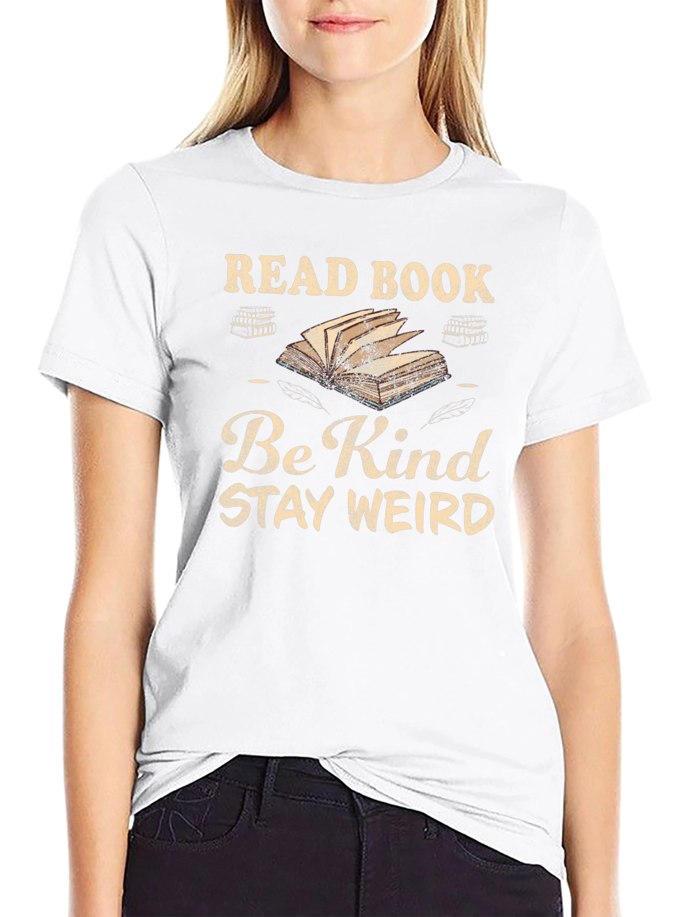 Read Book Be Kind Stay Weird T-Shirt