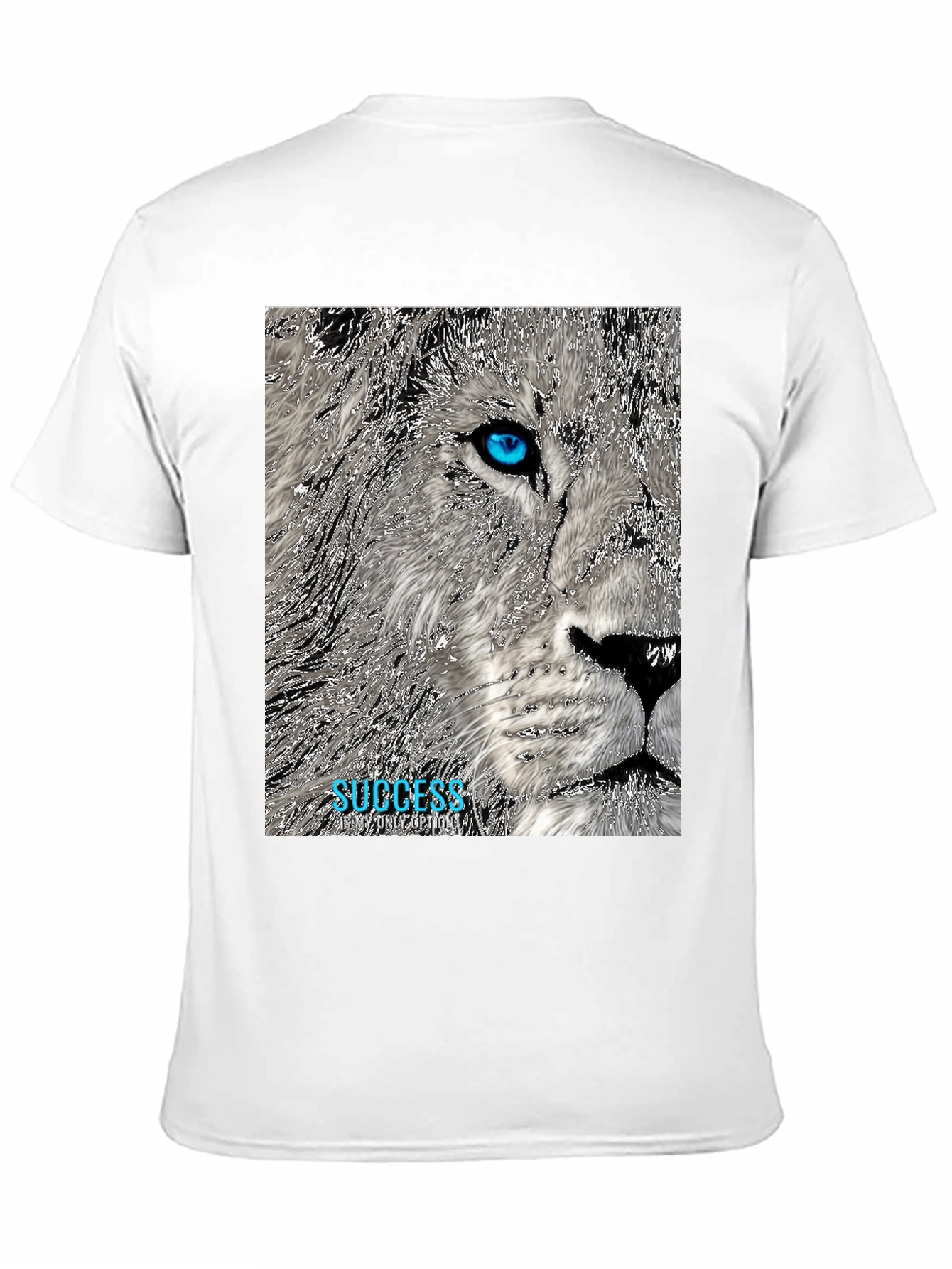 Lion Success Graphic Tee - Black