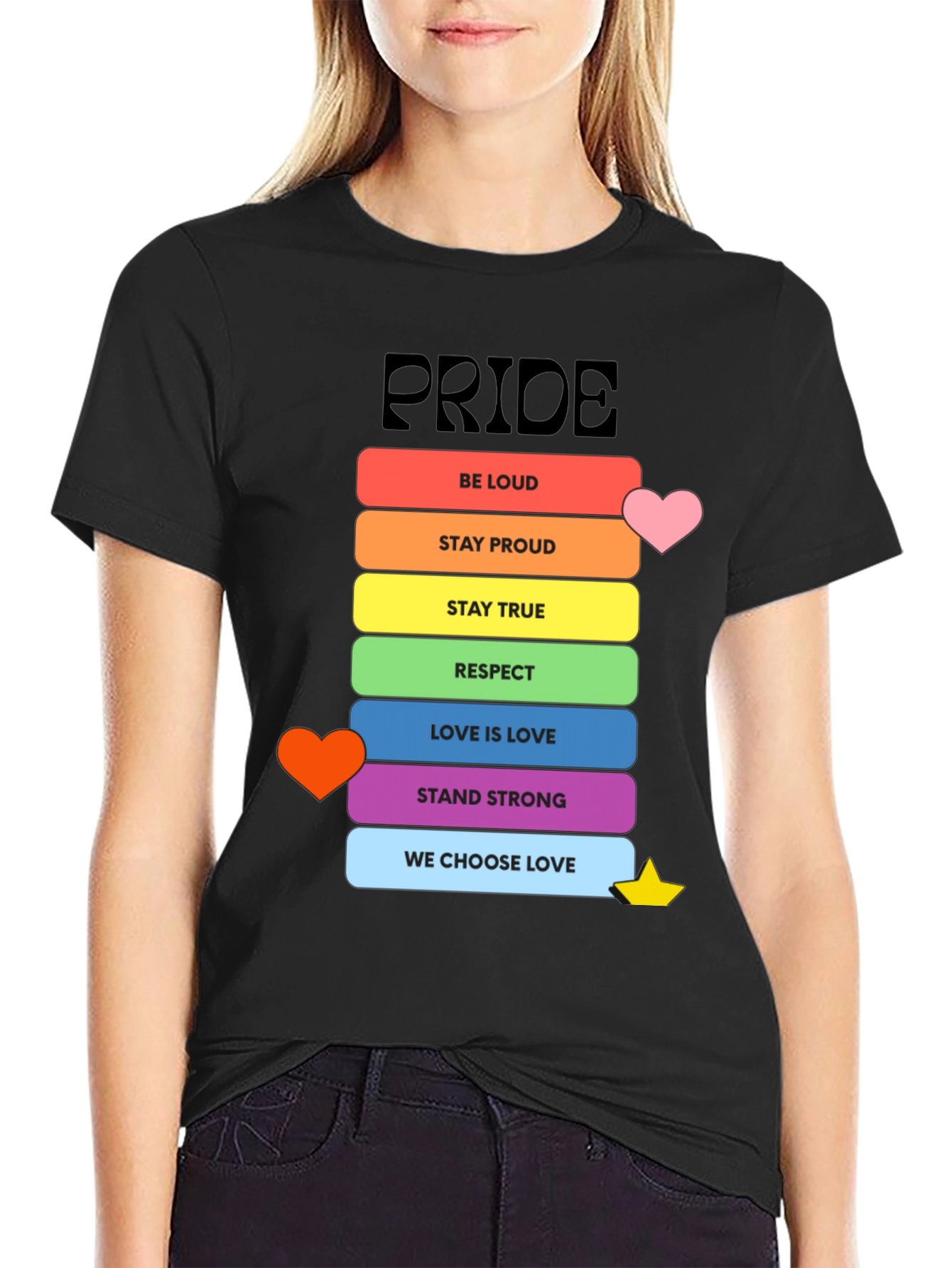 Pride Rainbow Love T-Shirt