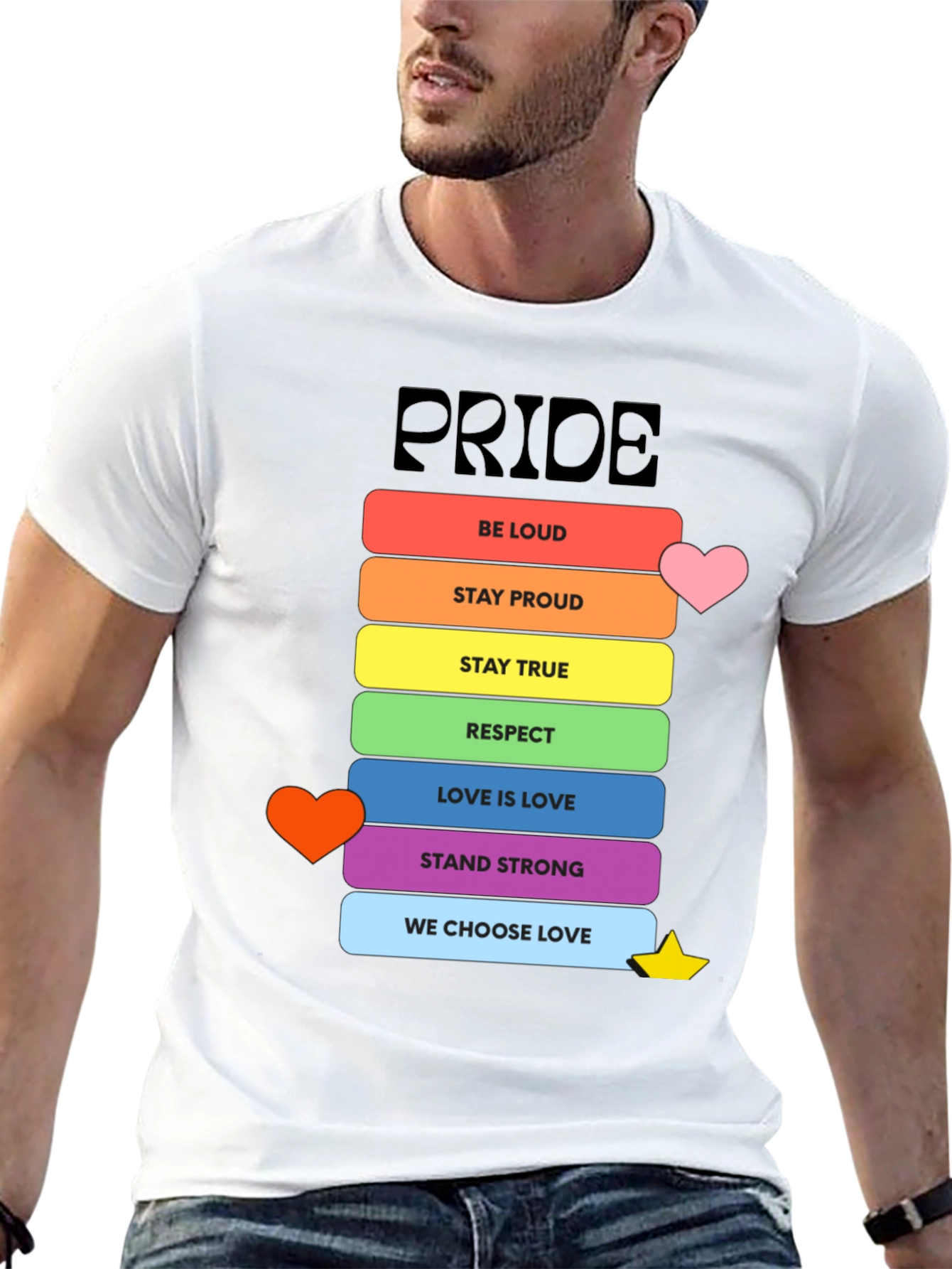Pride Rainbow Love T-Shirt