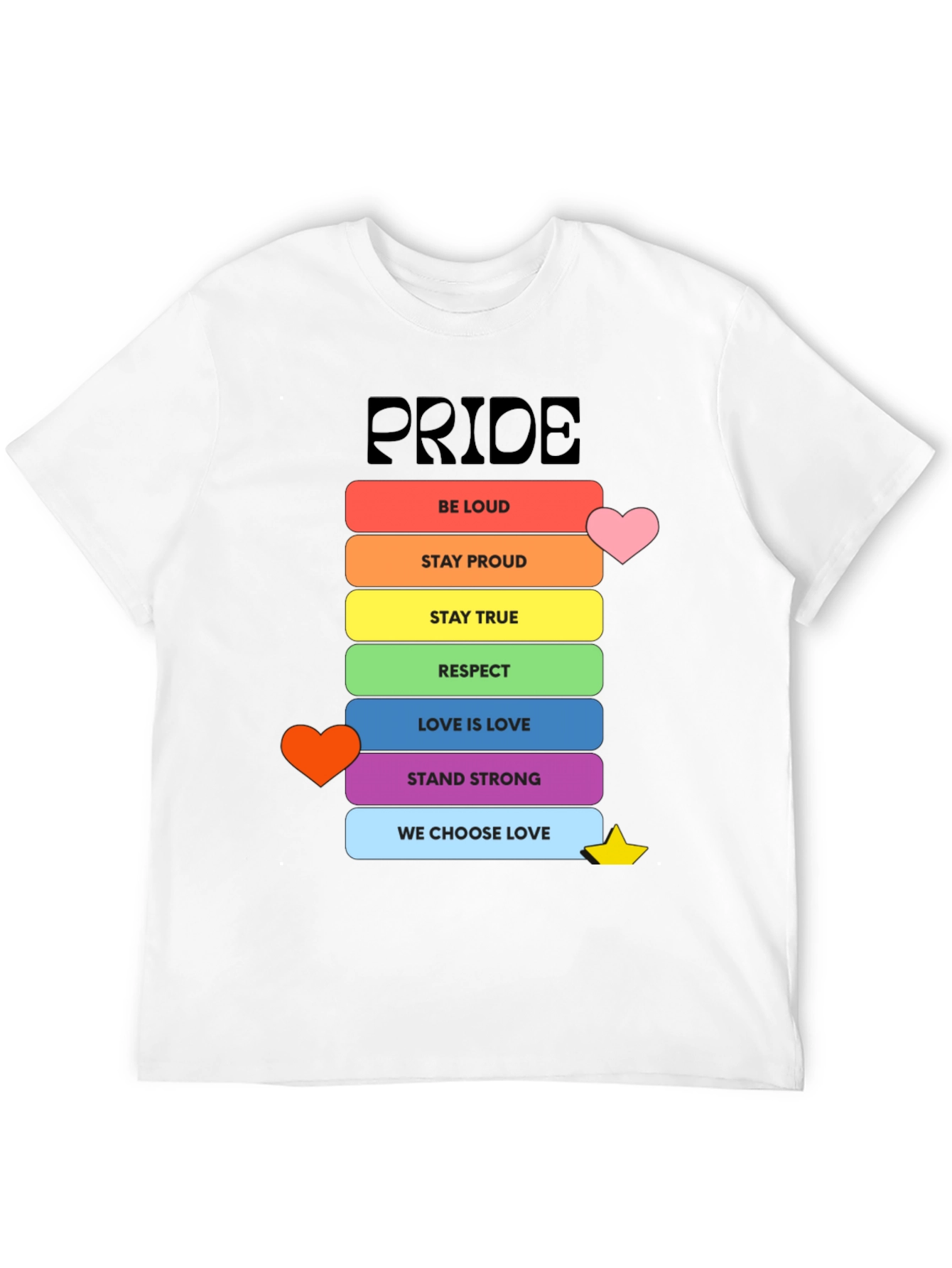 Pride Rainbow Love T-Shirt