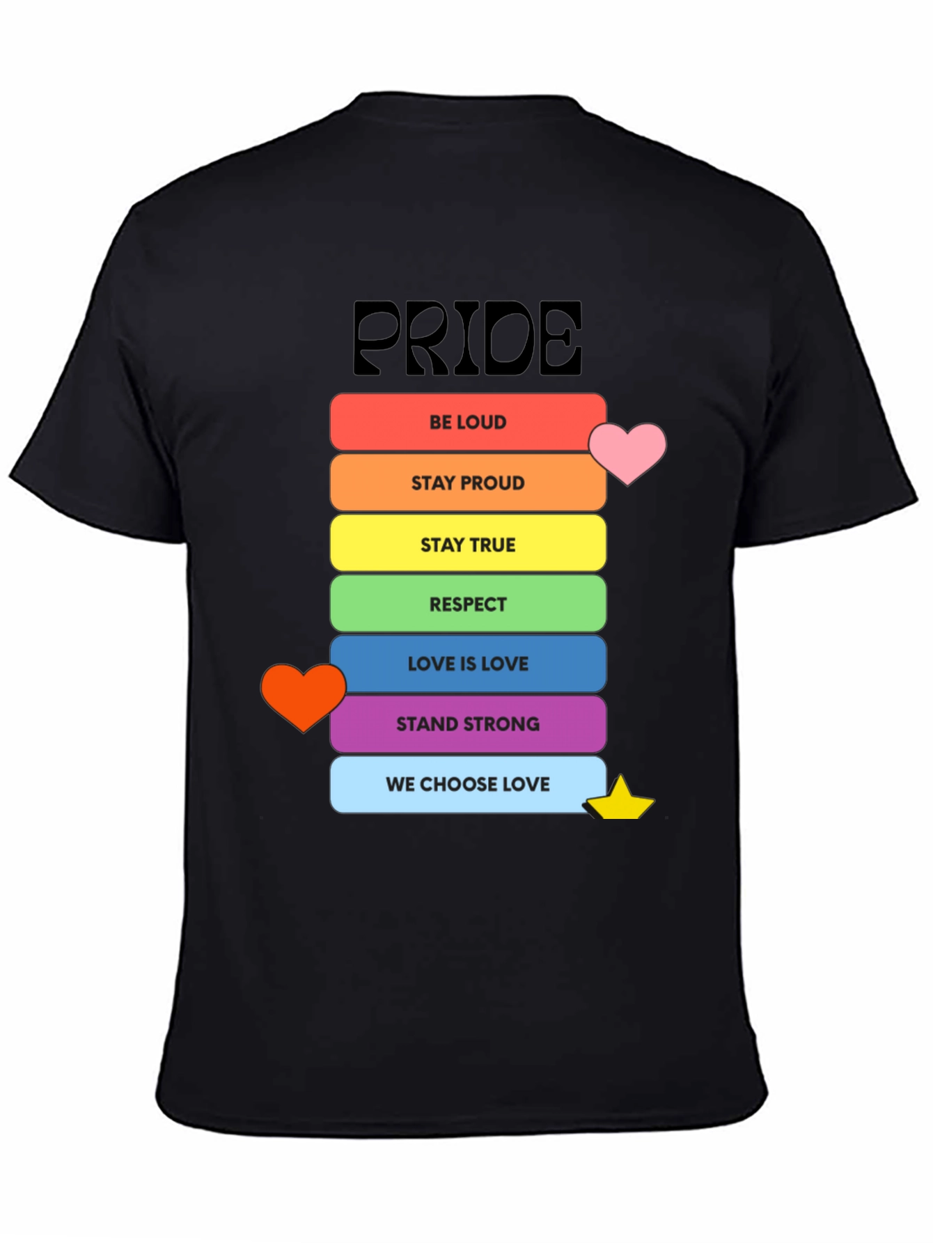 Pride Rainbow Love T-Shirt