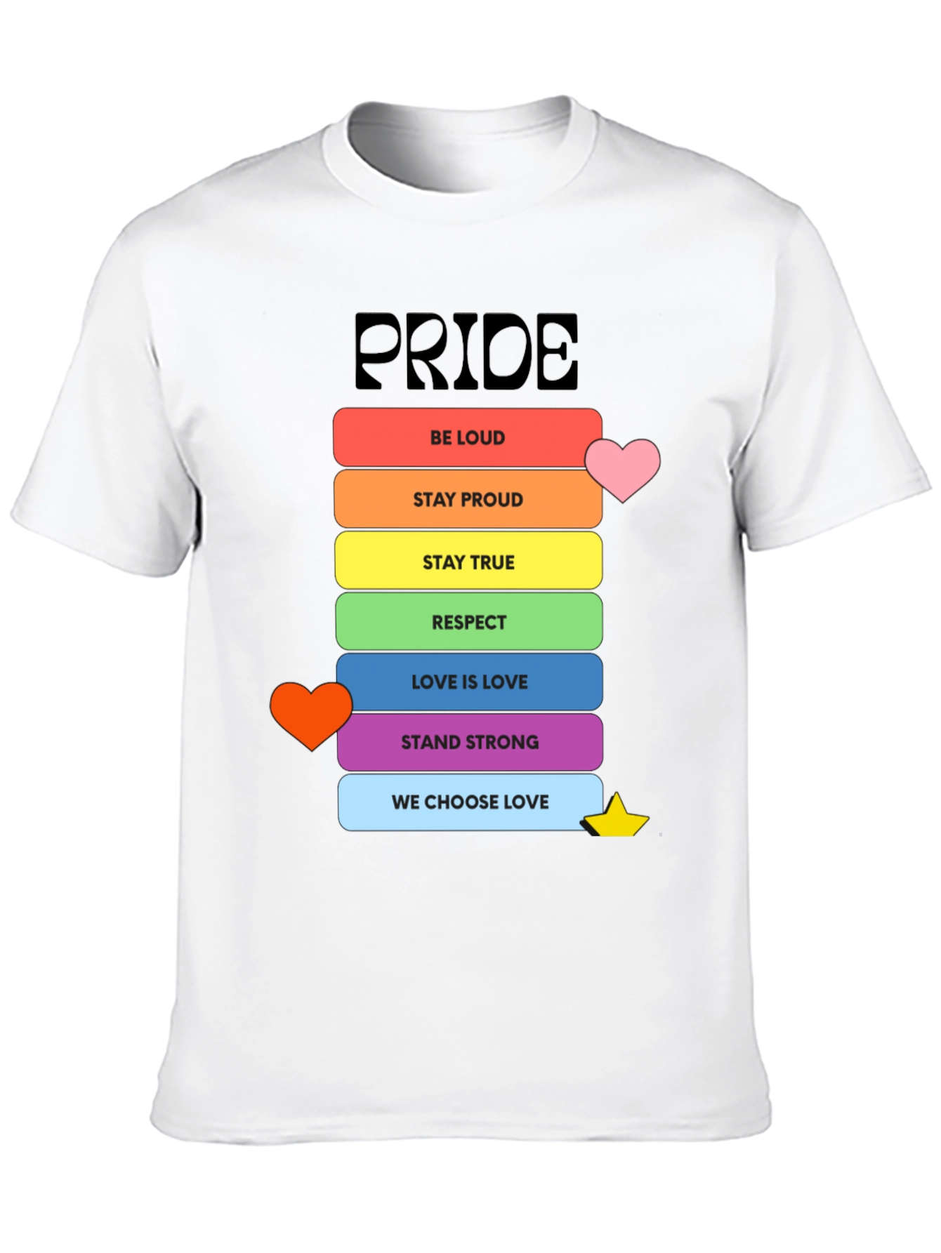 Pride Rainbow Love T-Shirt