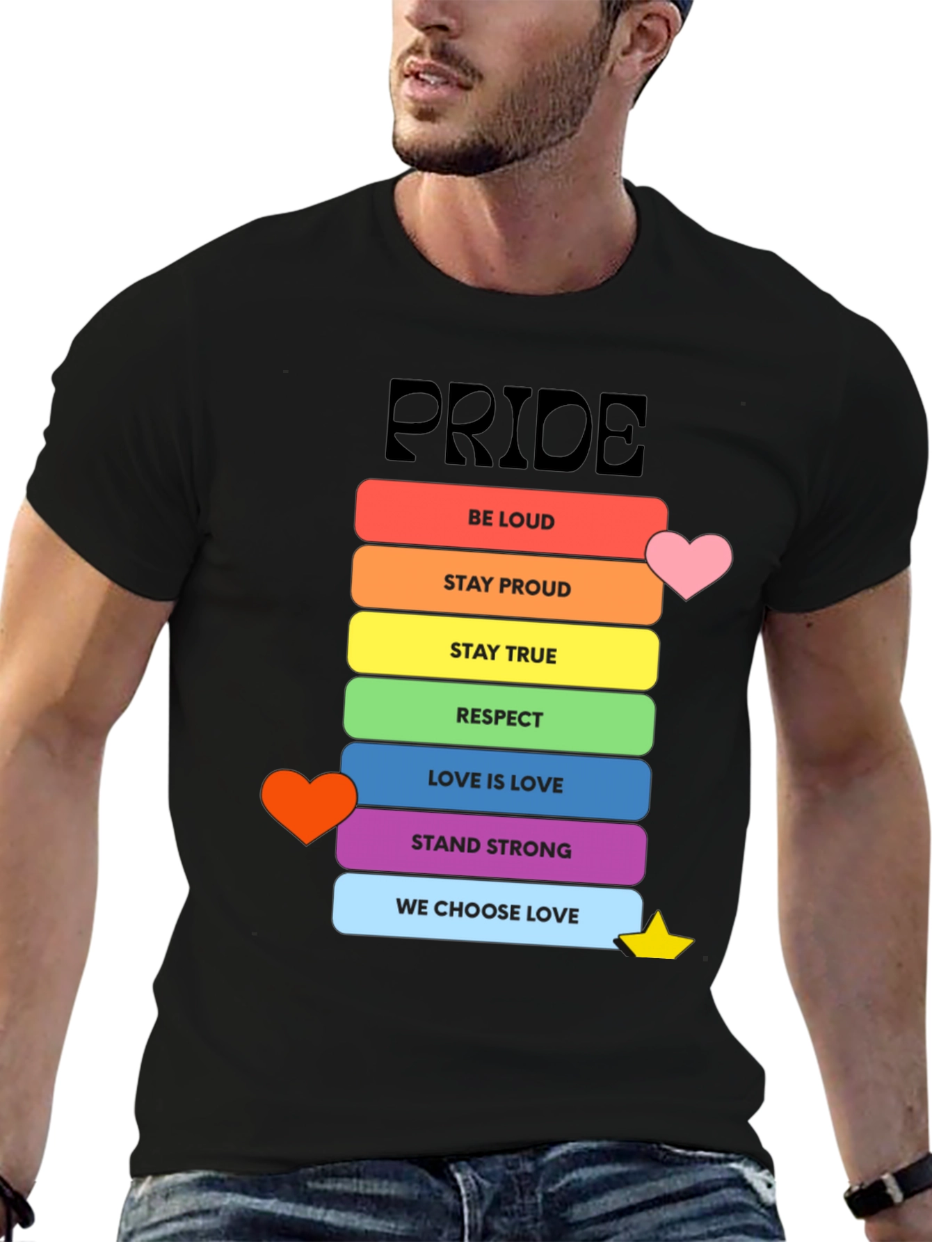 Pride Rainbow Love T-Shirt