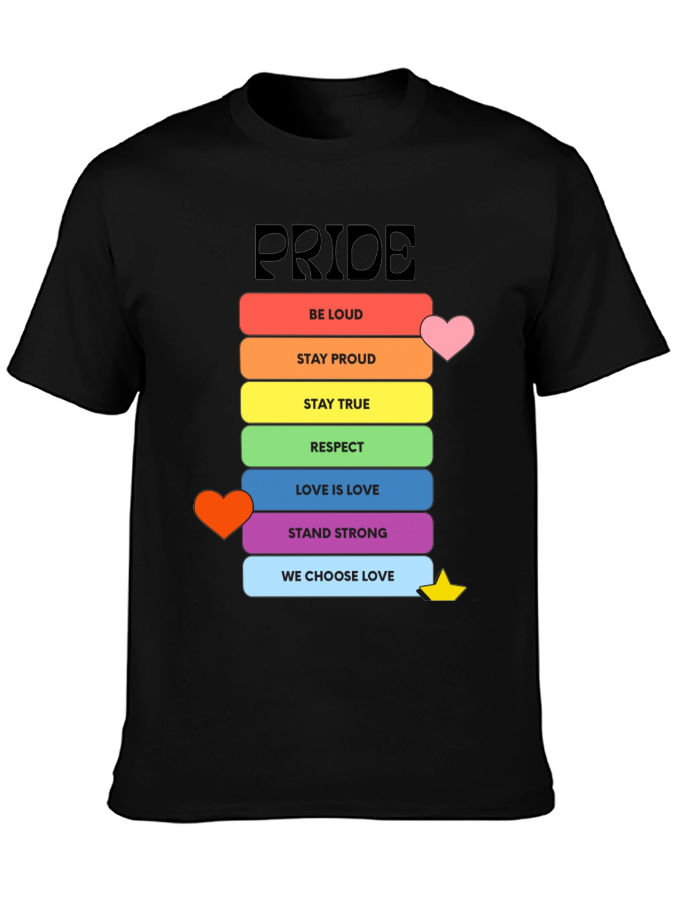Pride Rainbow Love T-Shirt