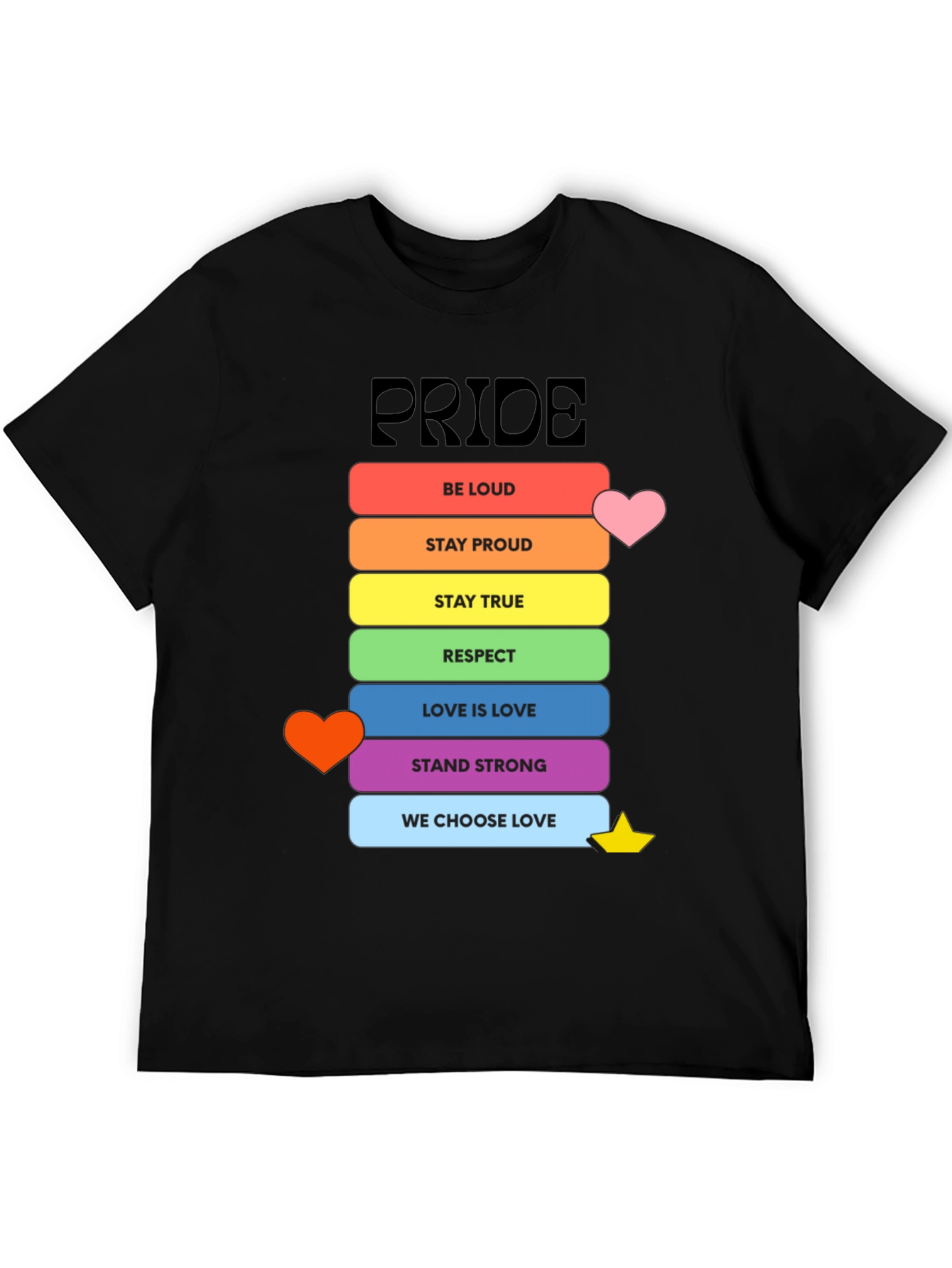 Pride Rainbow Love T-Shirt