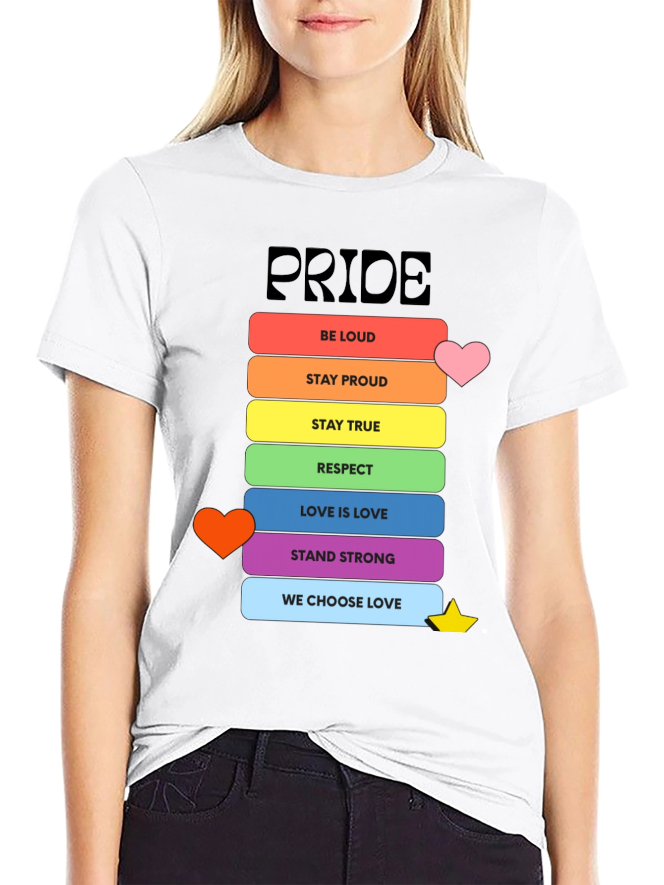 Pride Rainbow Love T-Shirt