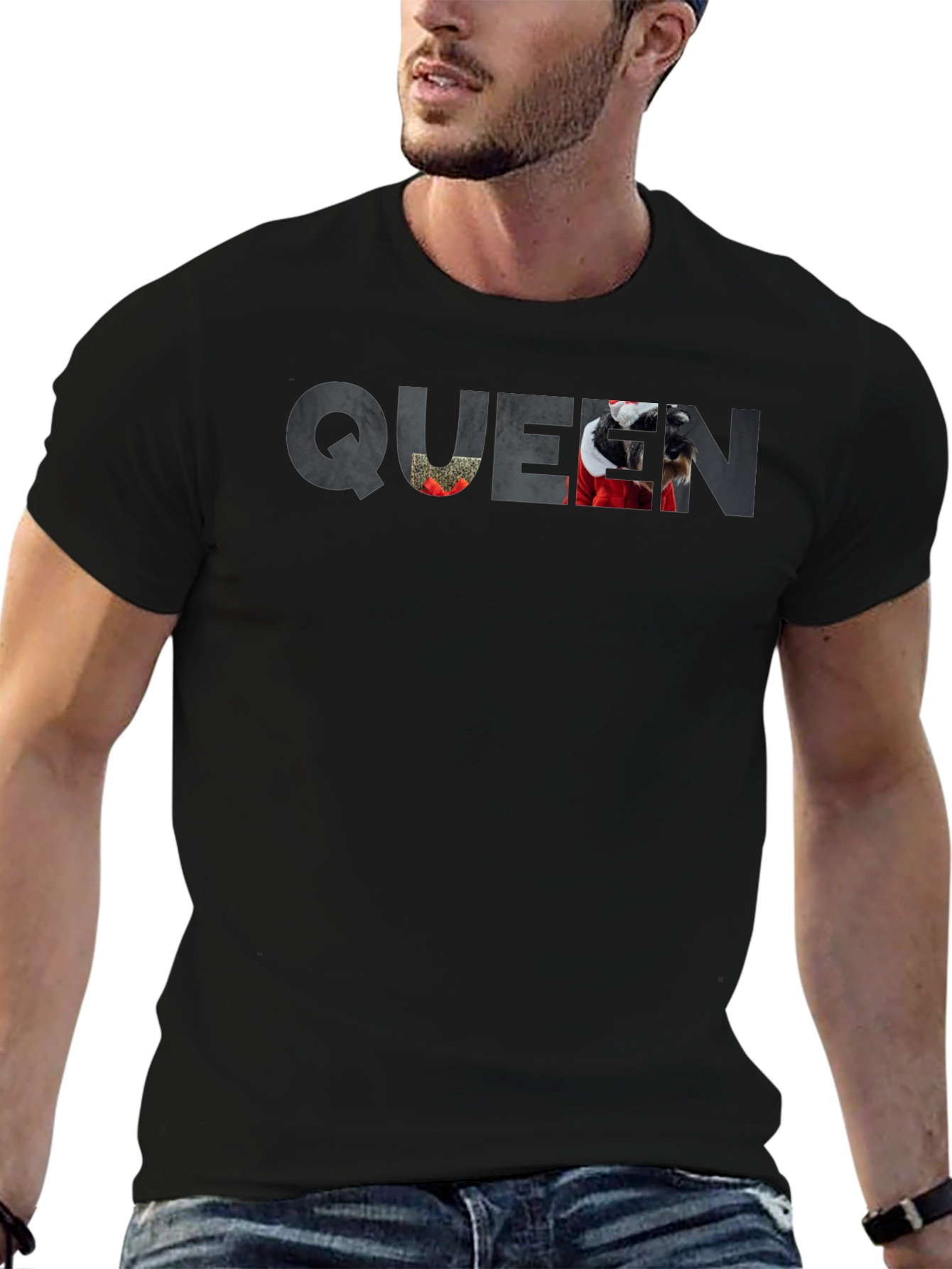 Queen Dog T-Shirt - Novelty Pet Lover Tee