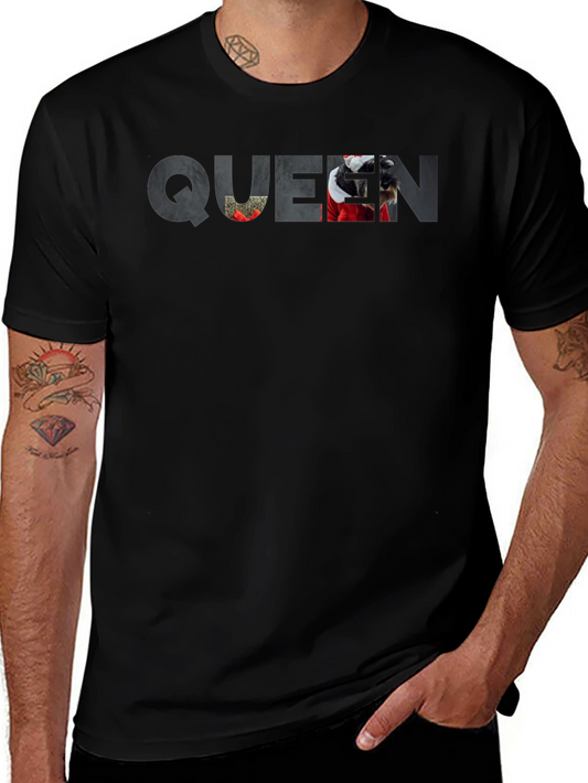 Queen Dog T-Shirt - Novelty Pet Lover Tee