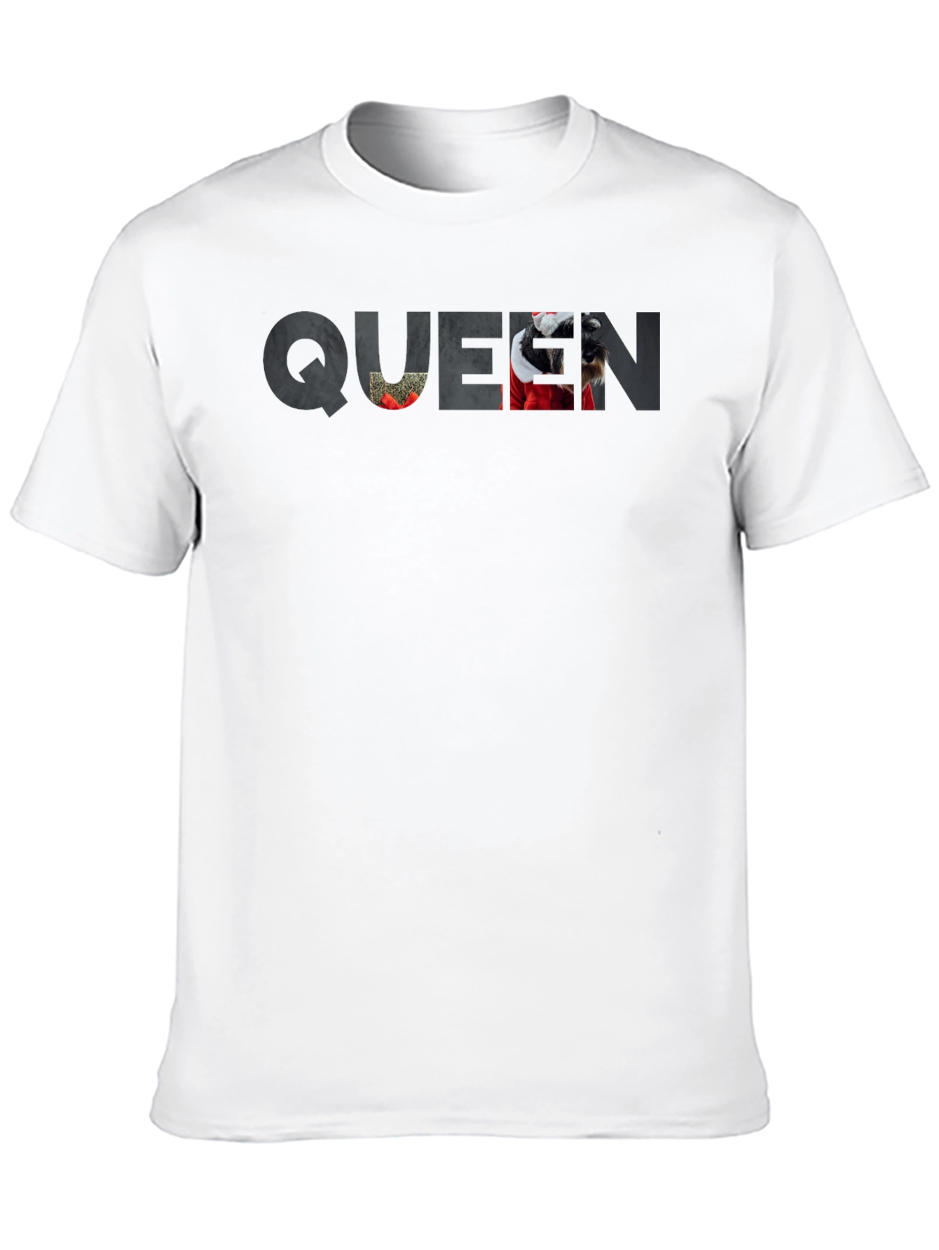 Queen Dog T-Shirt - Novelty Pet Lover Tee